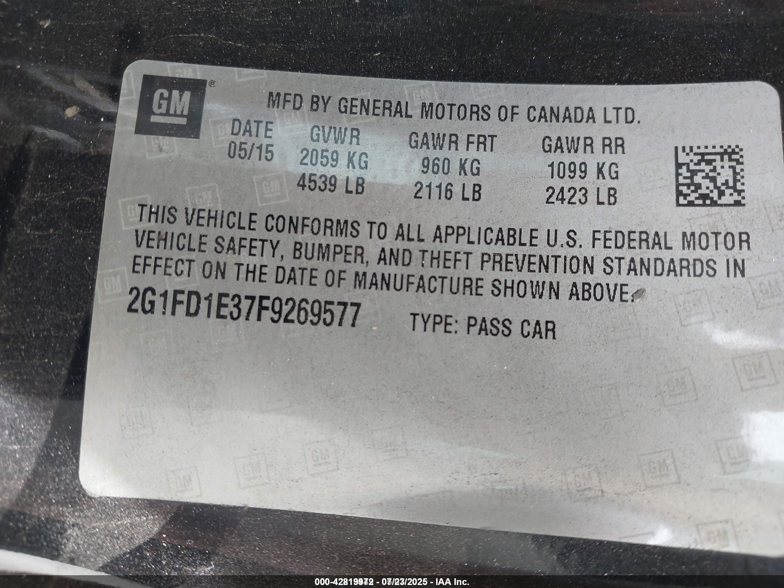 CHEVROLET CAMARO image 9