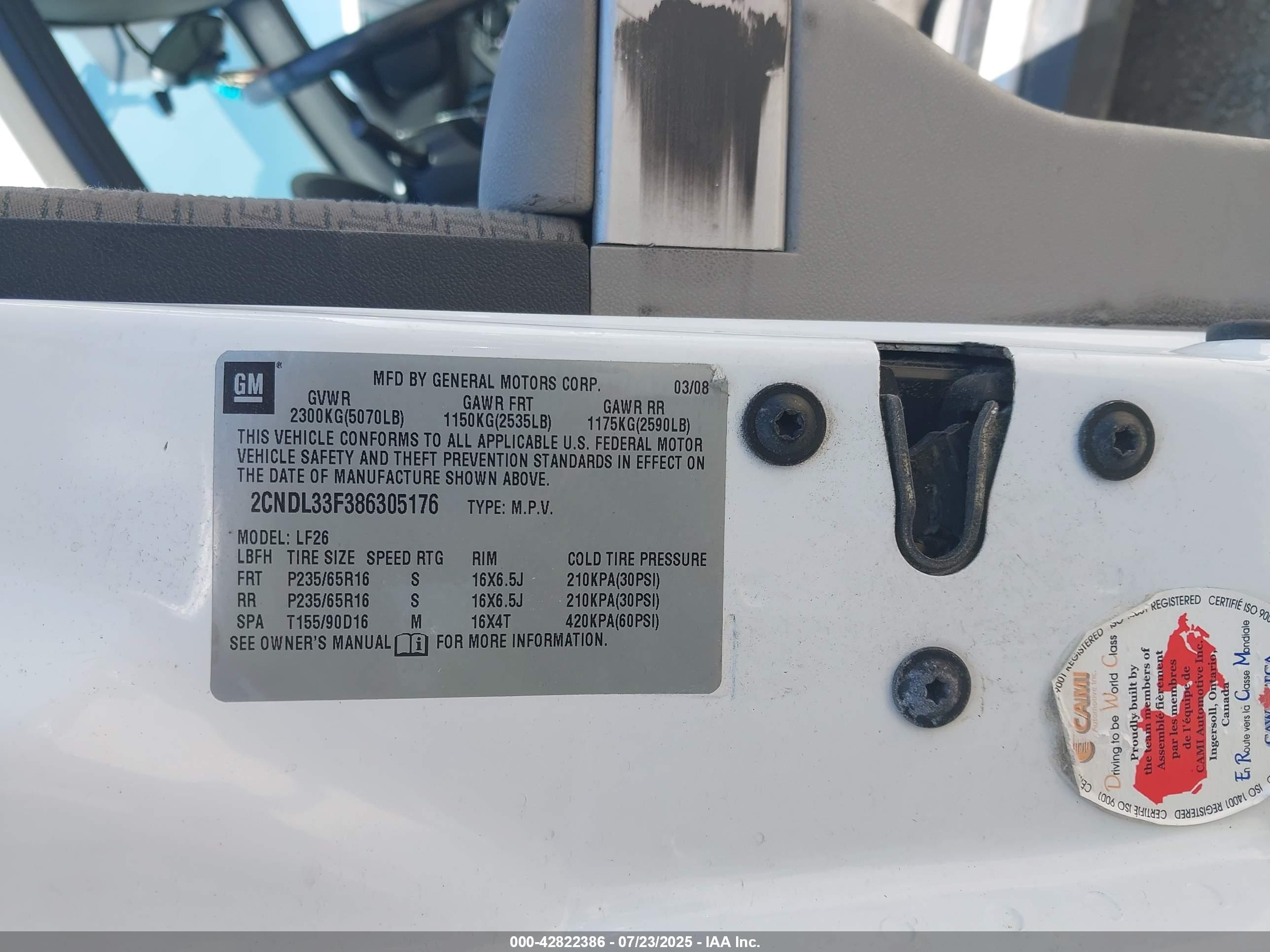 CHEVROLET EQUINOX image 9