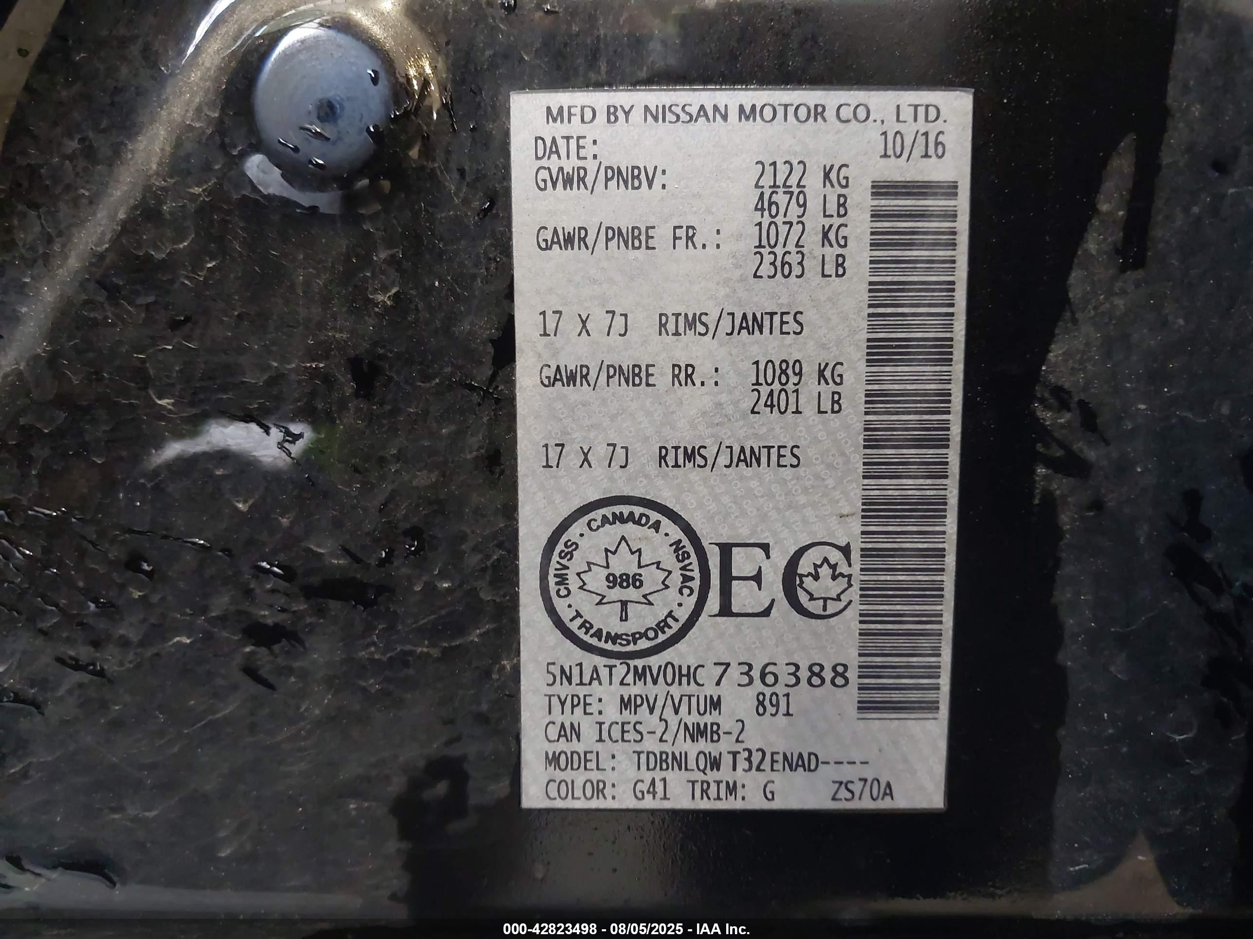 NISSAN ROGUE image 9