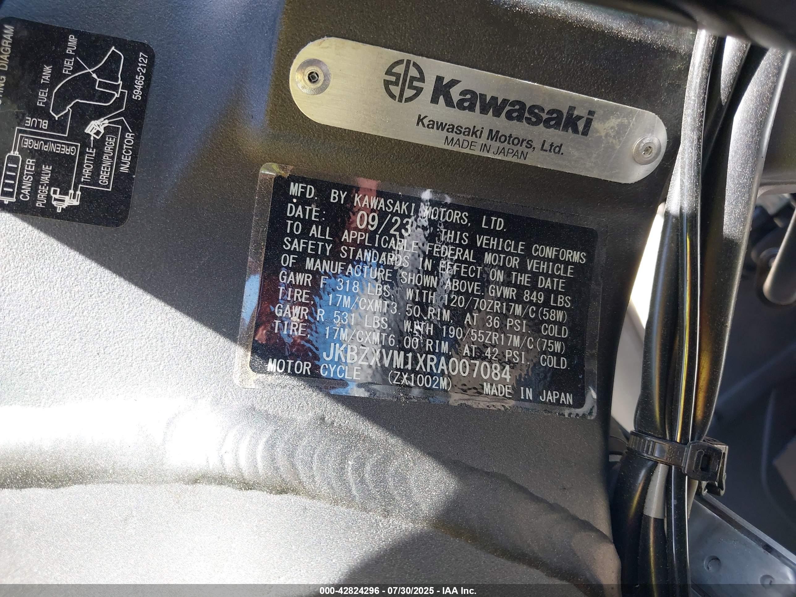 KAWASAKI ZX1002 image 10