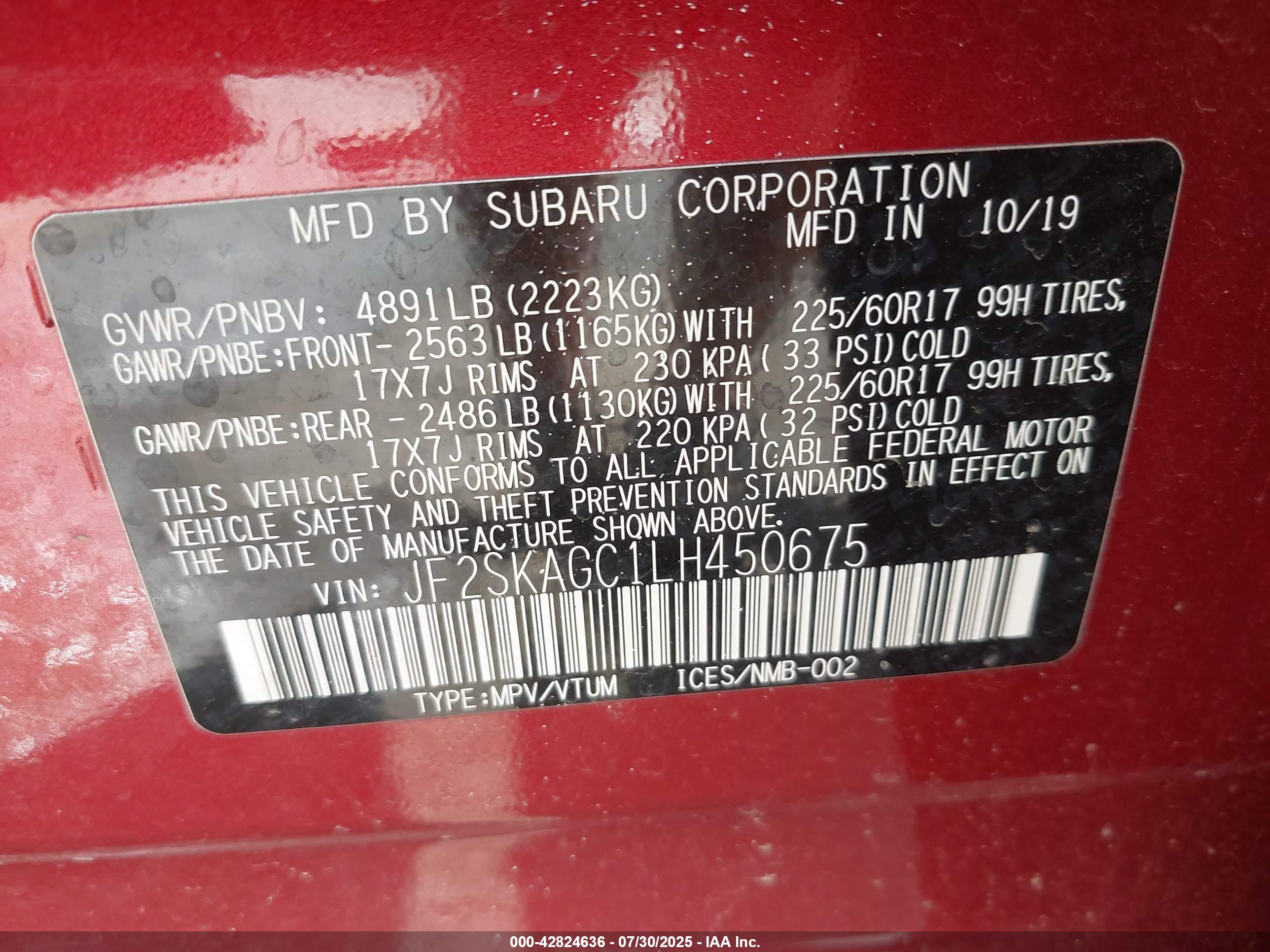 SUBARU FORESTER image 9