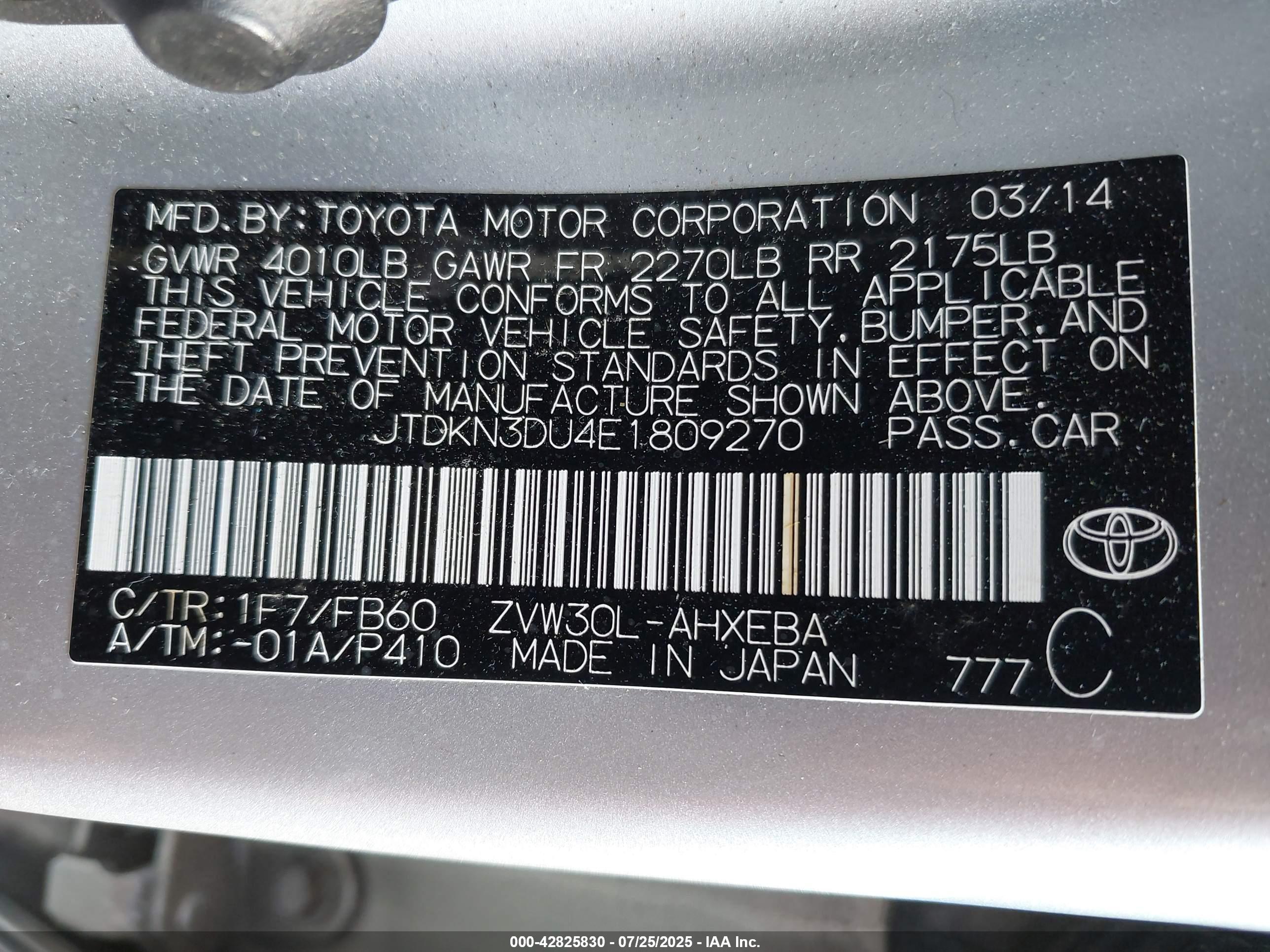 TOYOTA PRIUS image 9
