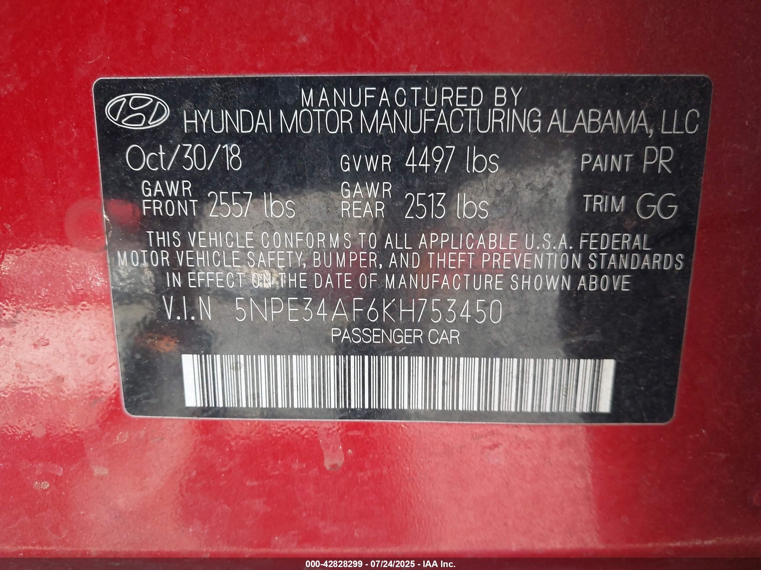 HYUNDAI SONATA image 9