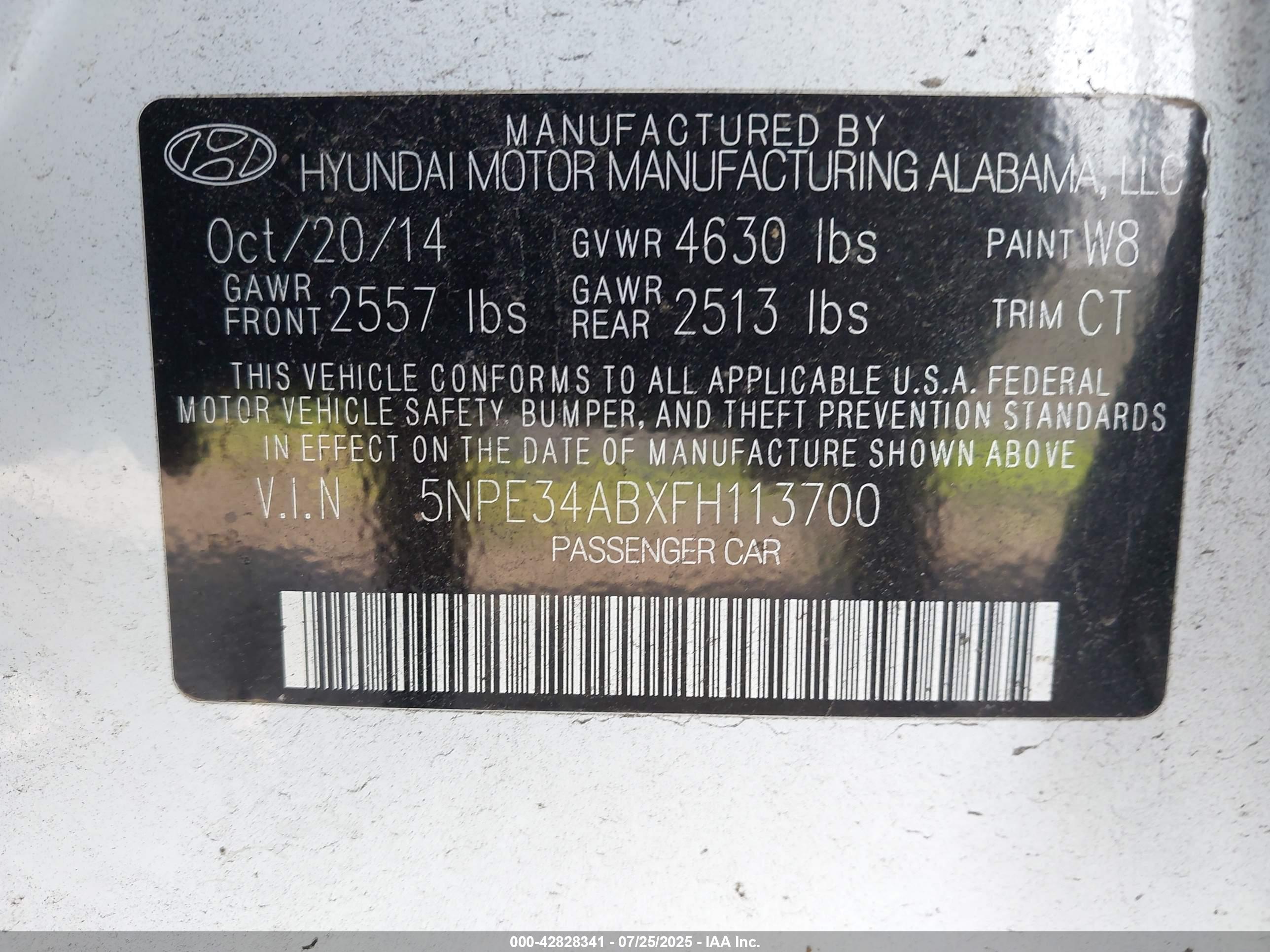 HYUNDAI SONATA image 9