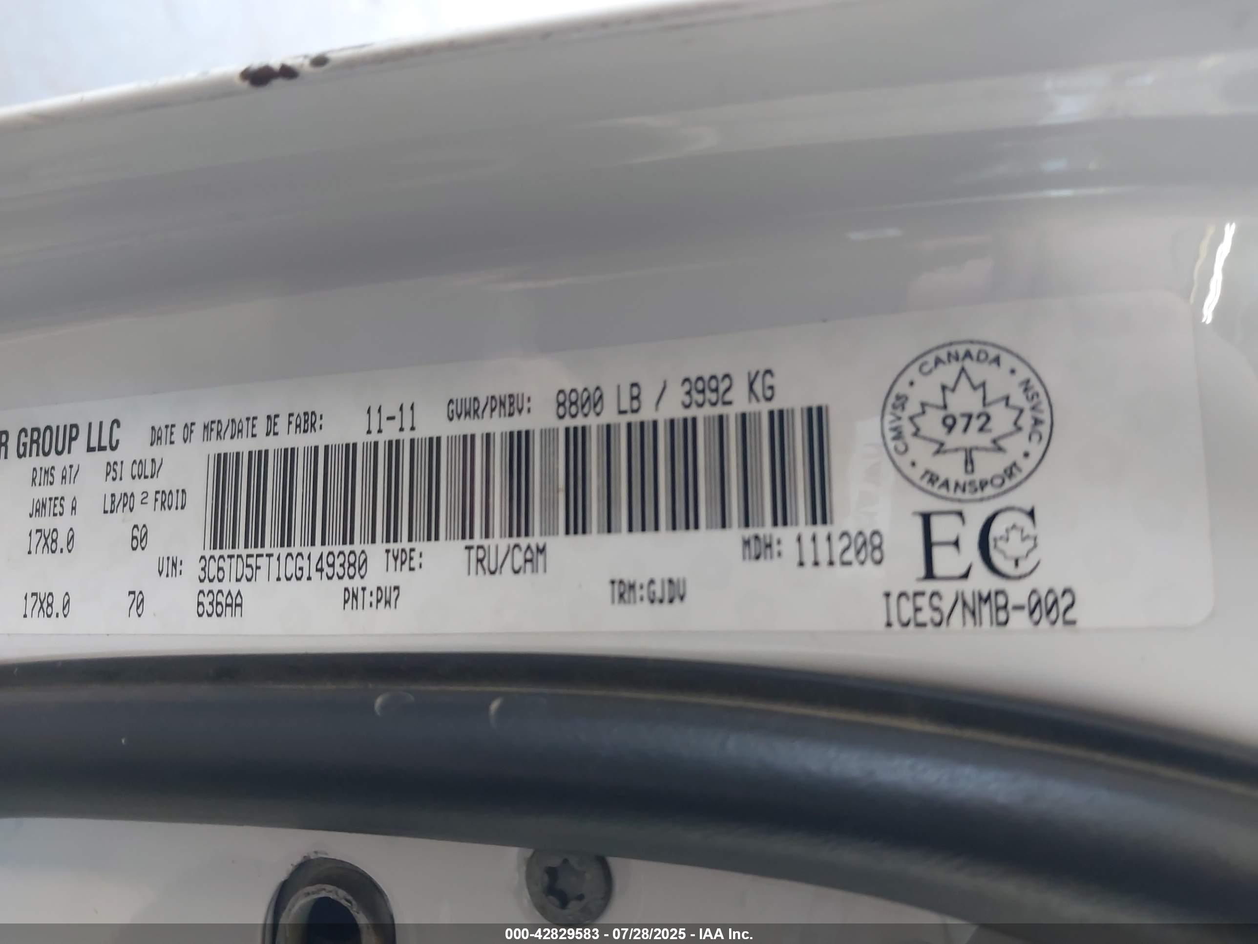 RAM 2500 image 9