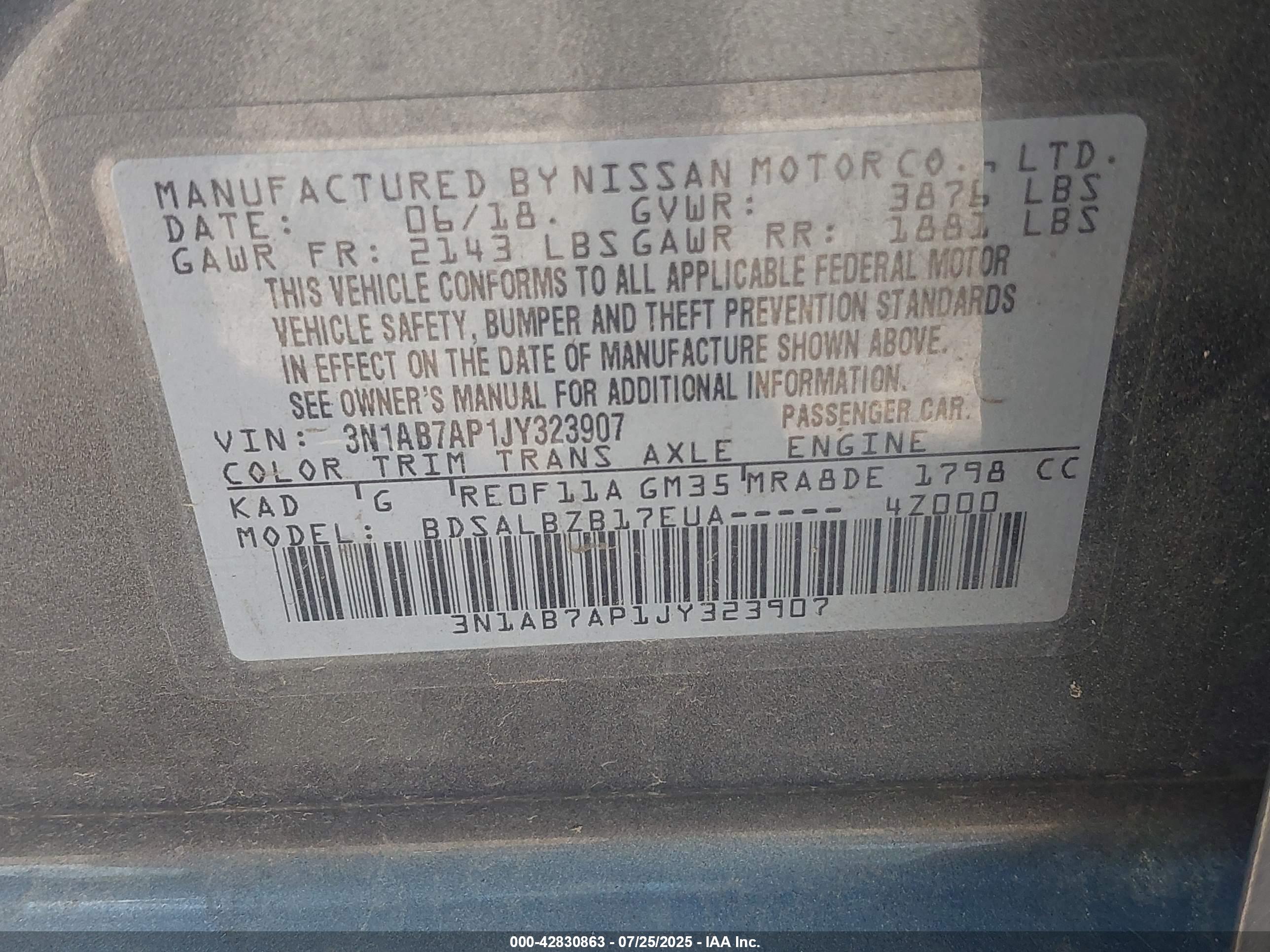 NISSAN SENTRA image 9