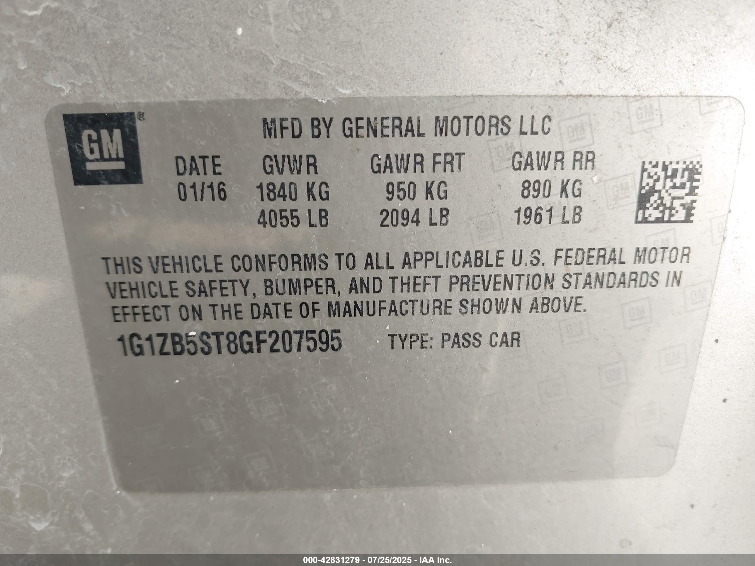 CHEVROLET MALIBU image 9
