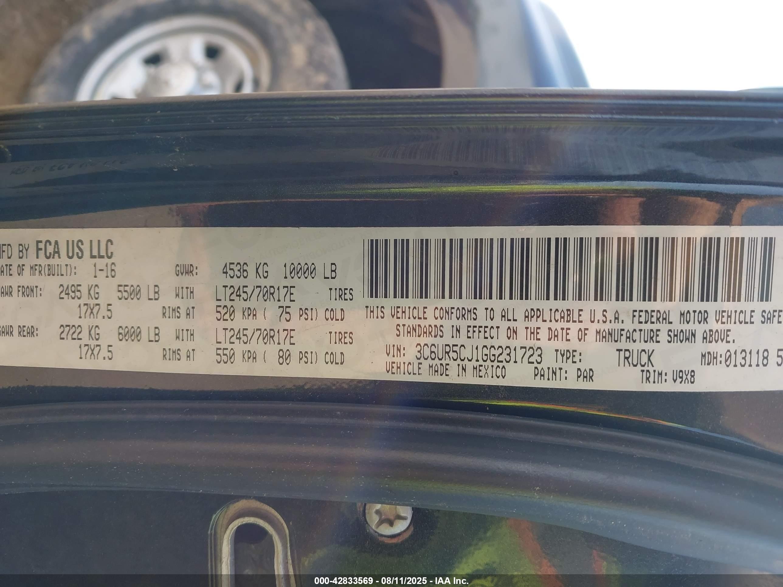 RAM 2500 image 9