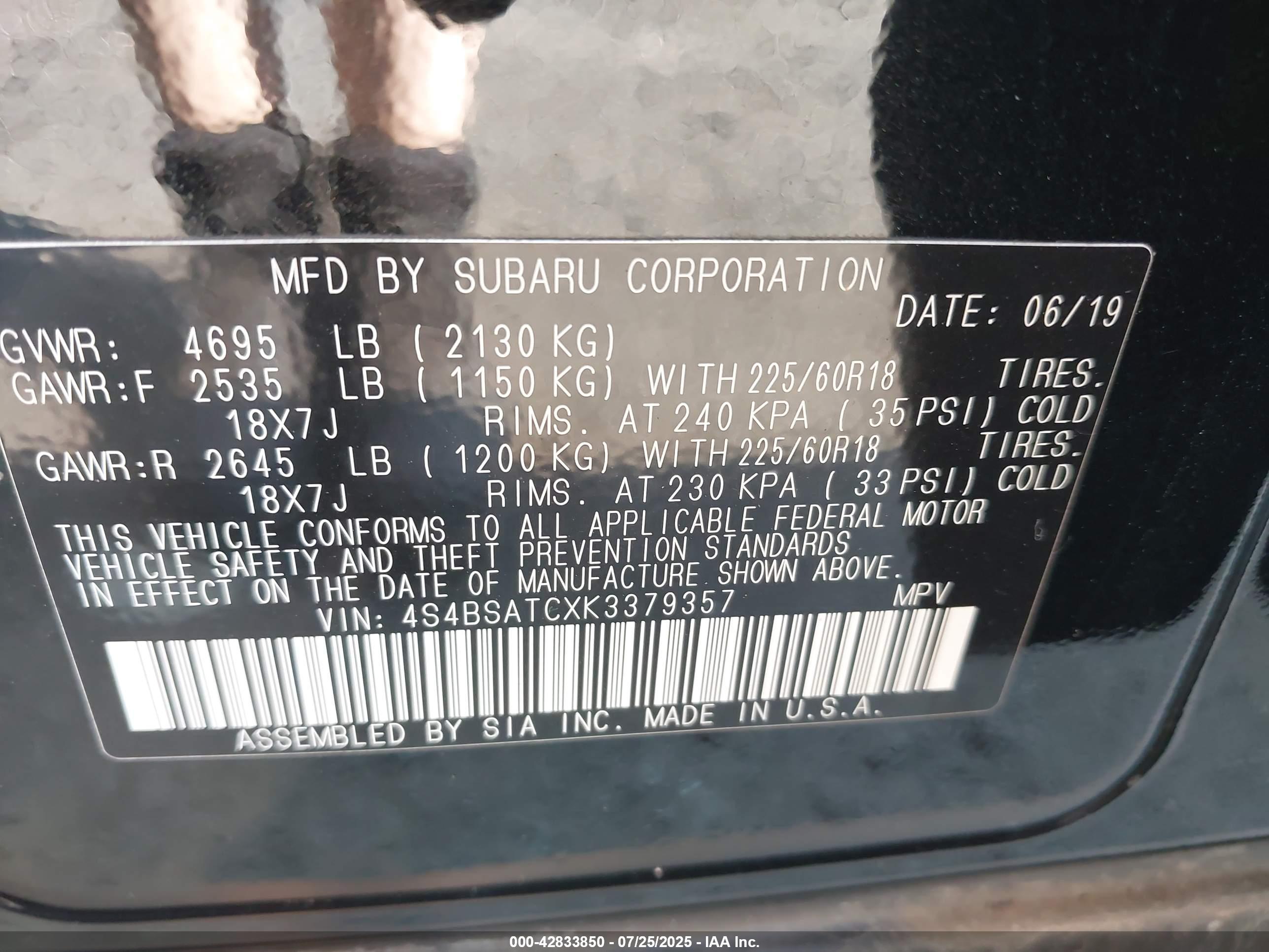 SUBARU OUTBACK image 9