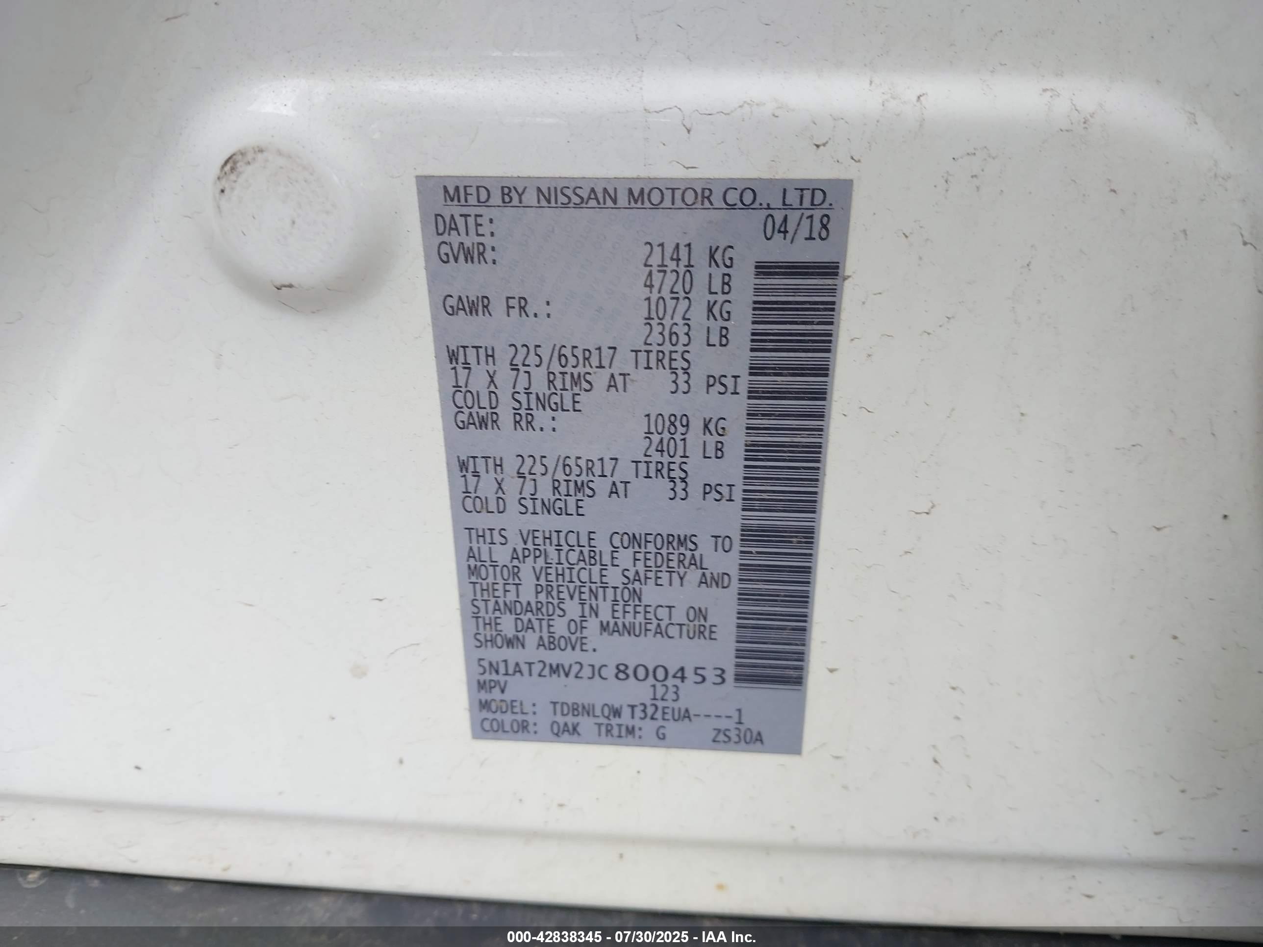 NISSAN ROGUE image 9