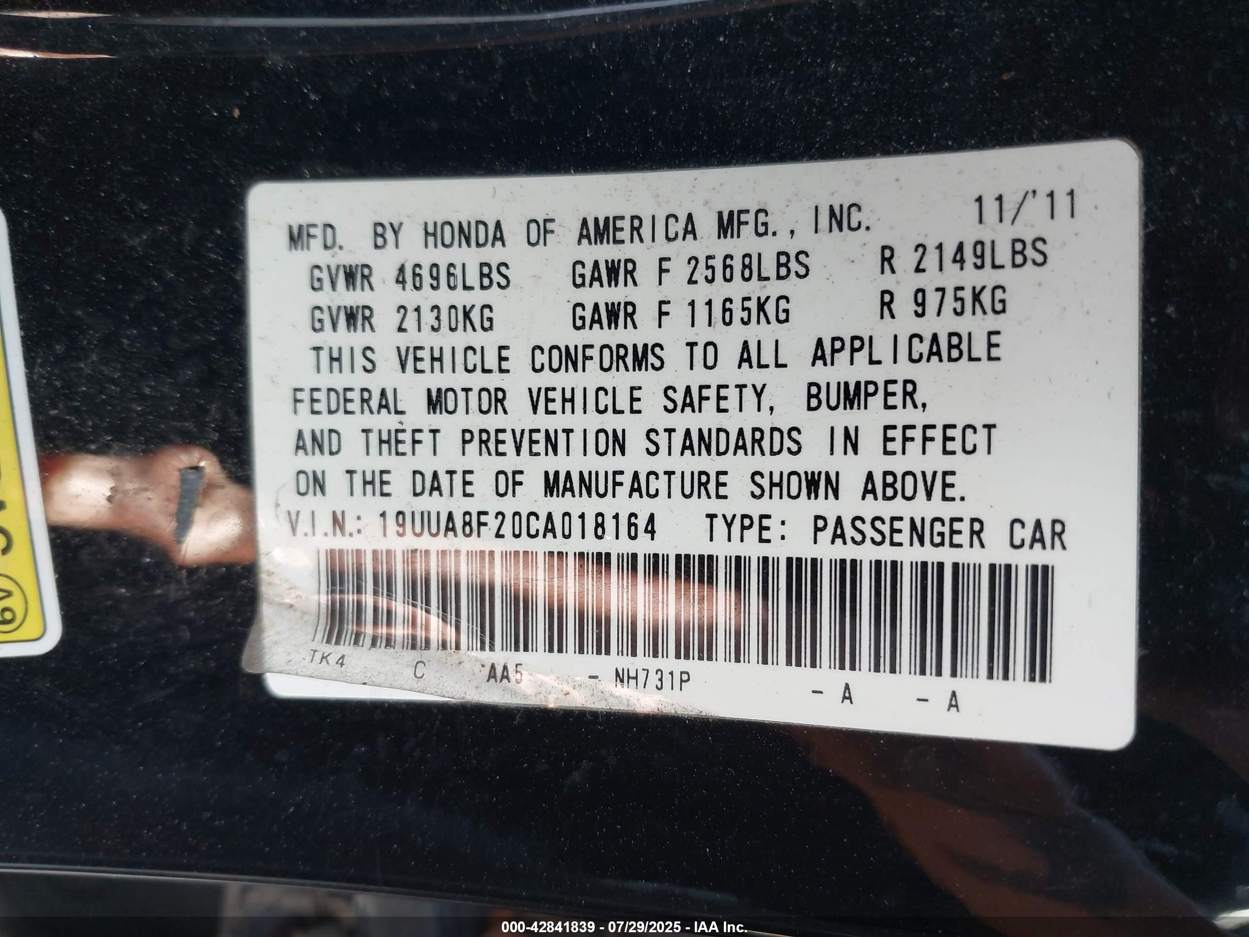 ACURA TL image 9