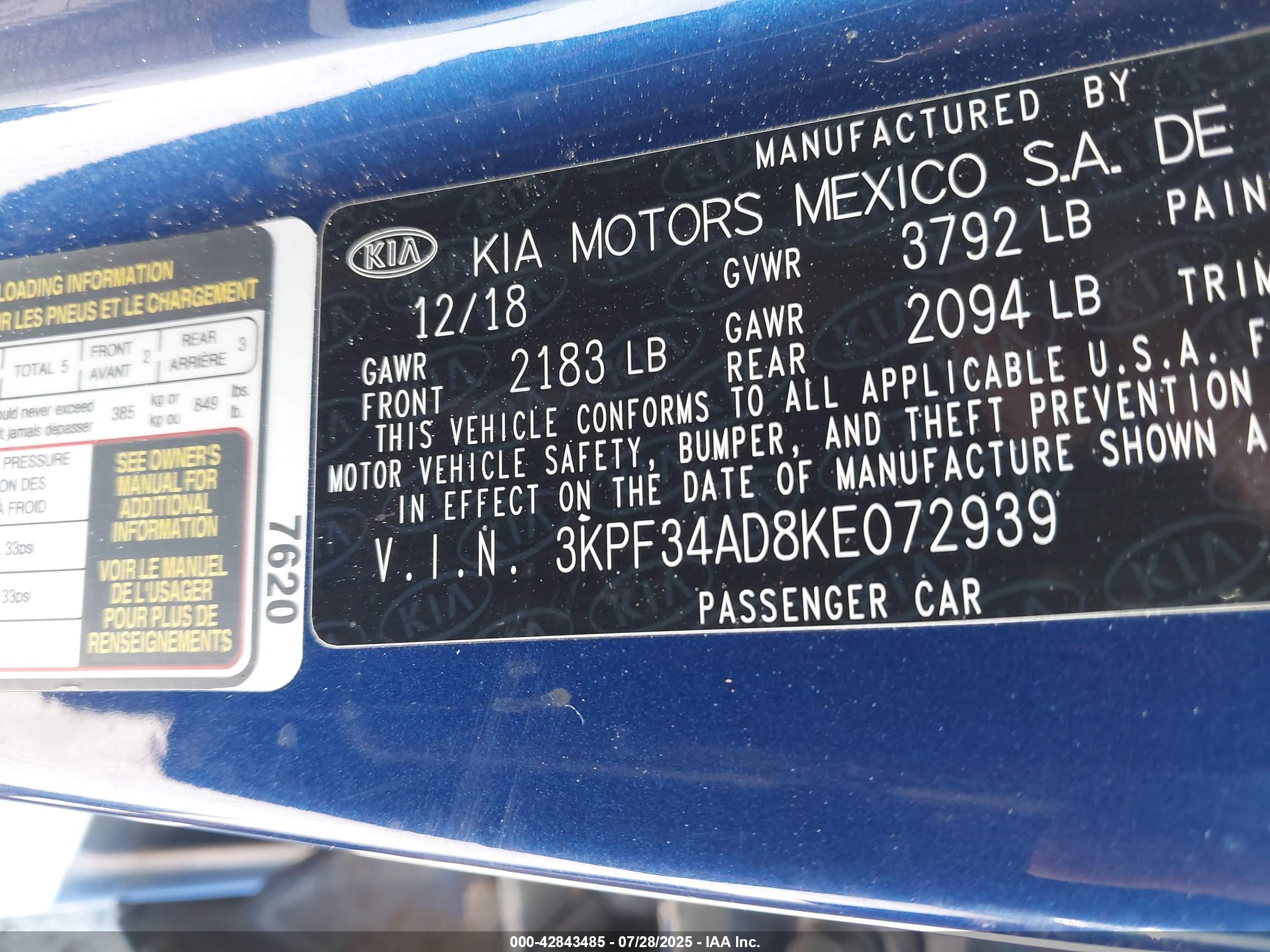 KIA FORTE image 9
