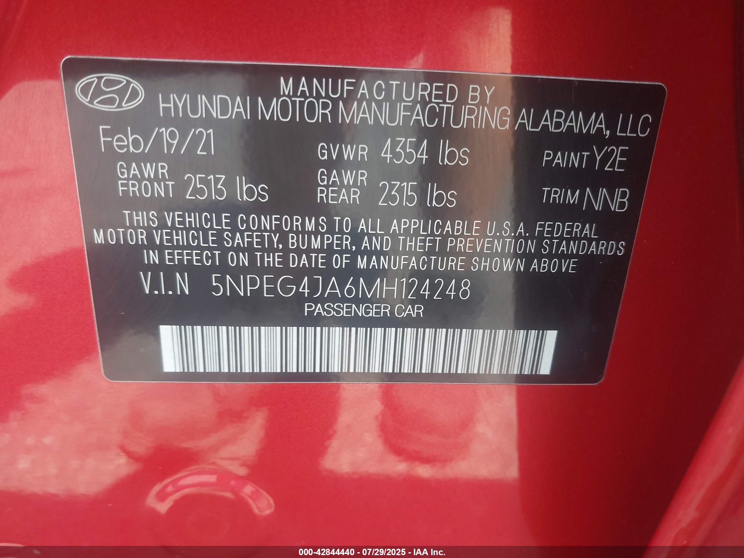 HYUNDAI SONATA image 9