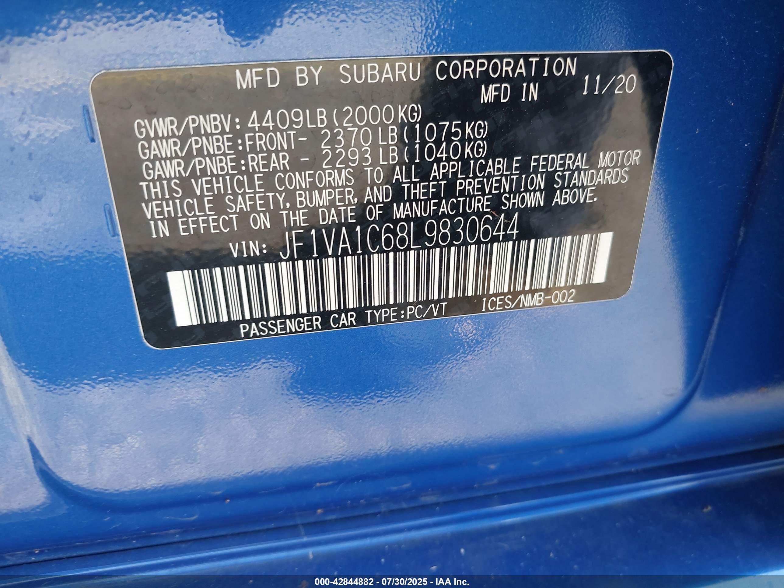 SUBARU WRX image 9