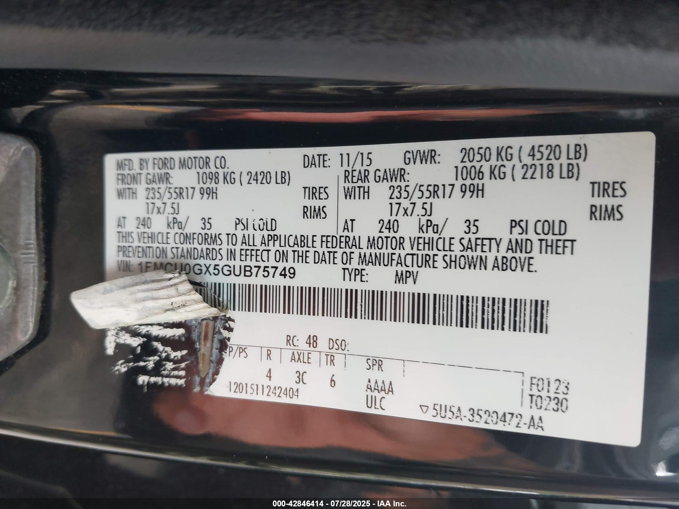 FORD ESCAPE image 9