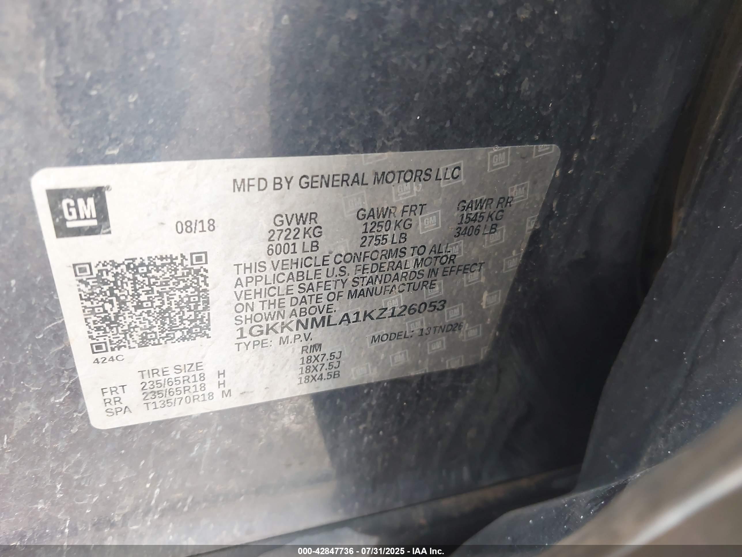 GMC ACADIA image 9