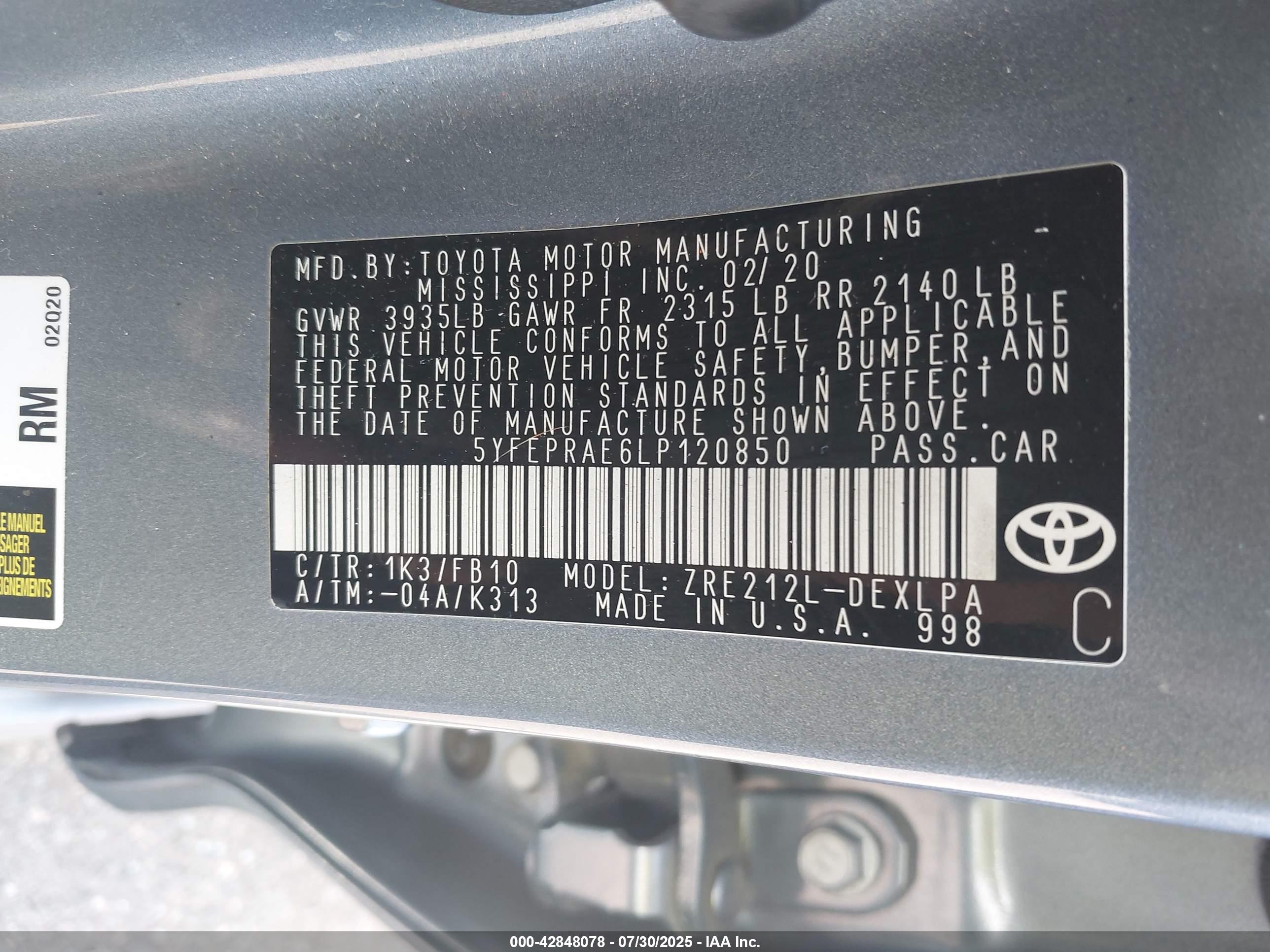 TOYOTA COROLLA image 9