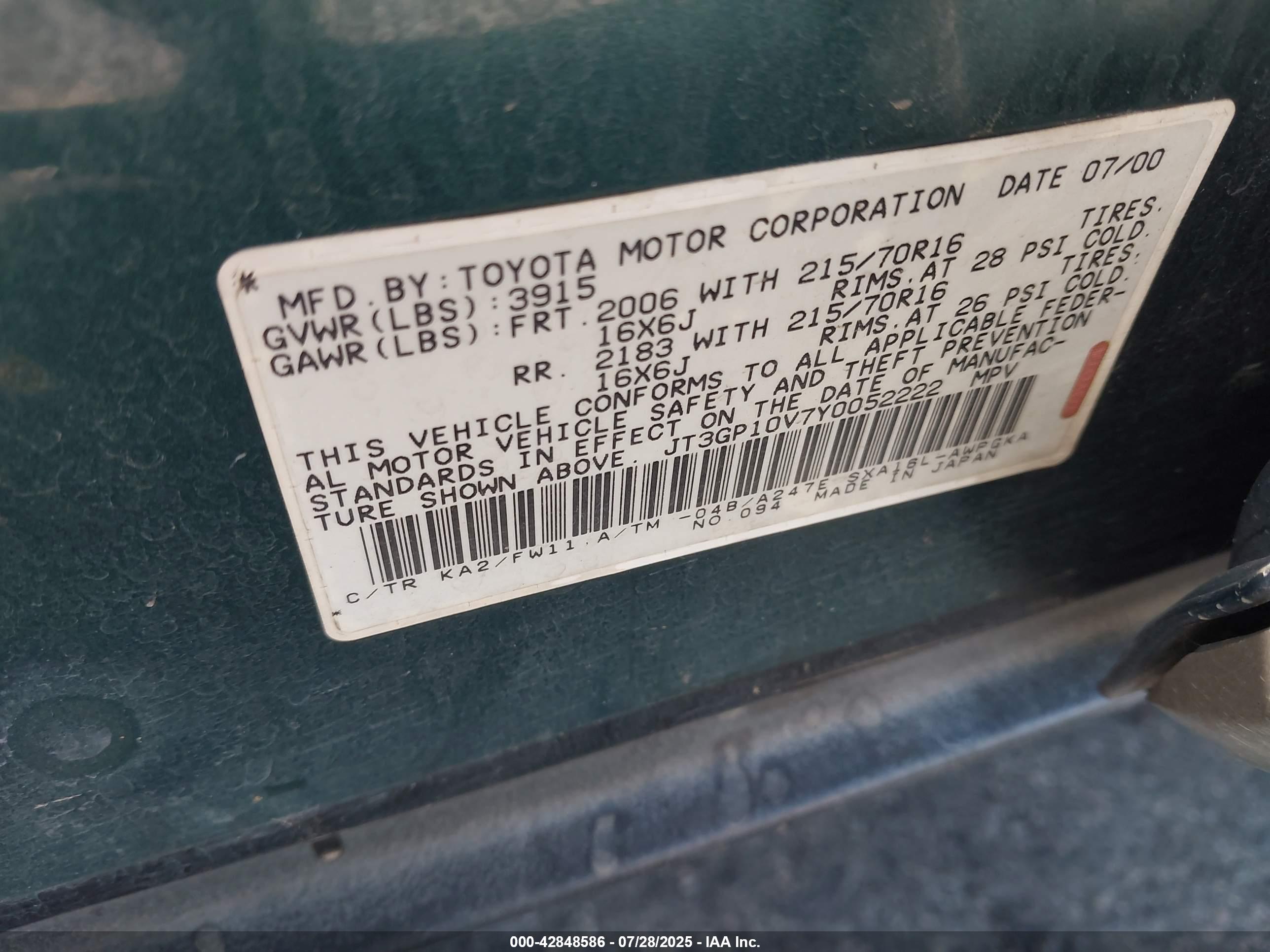 TOYOTA RAV4 image 9