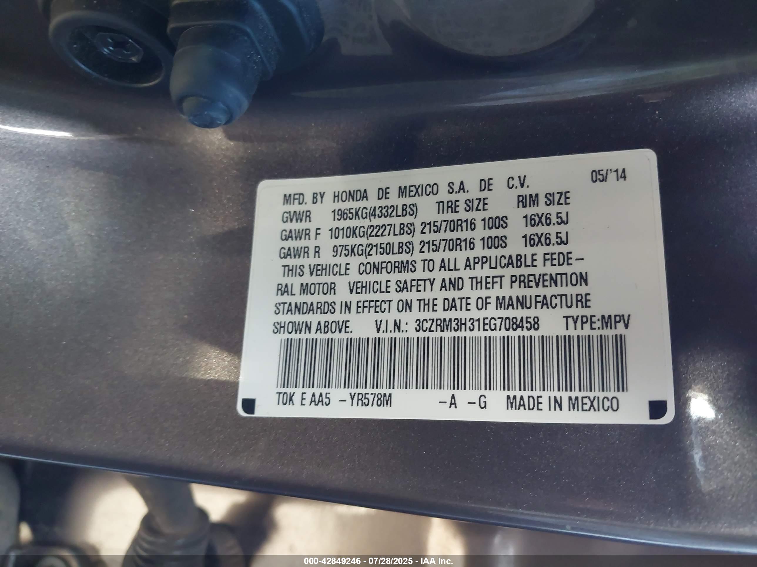 HONDA CR-V image 9