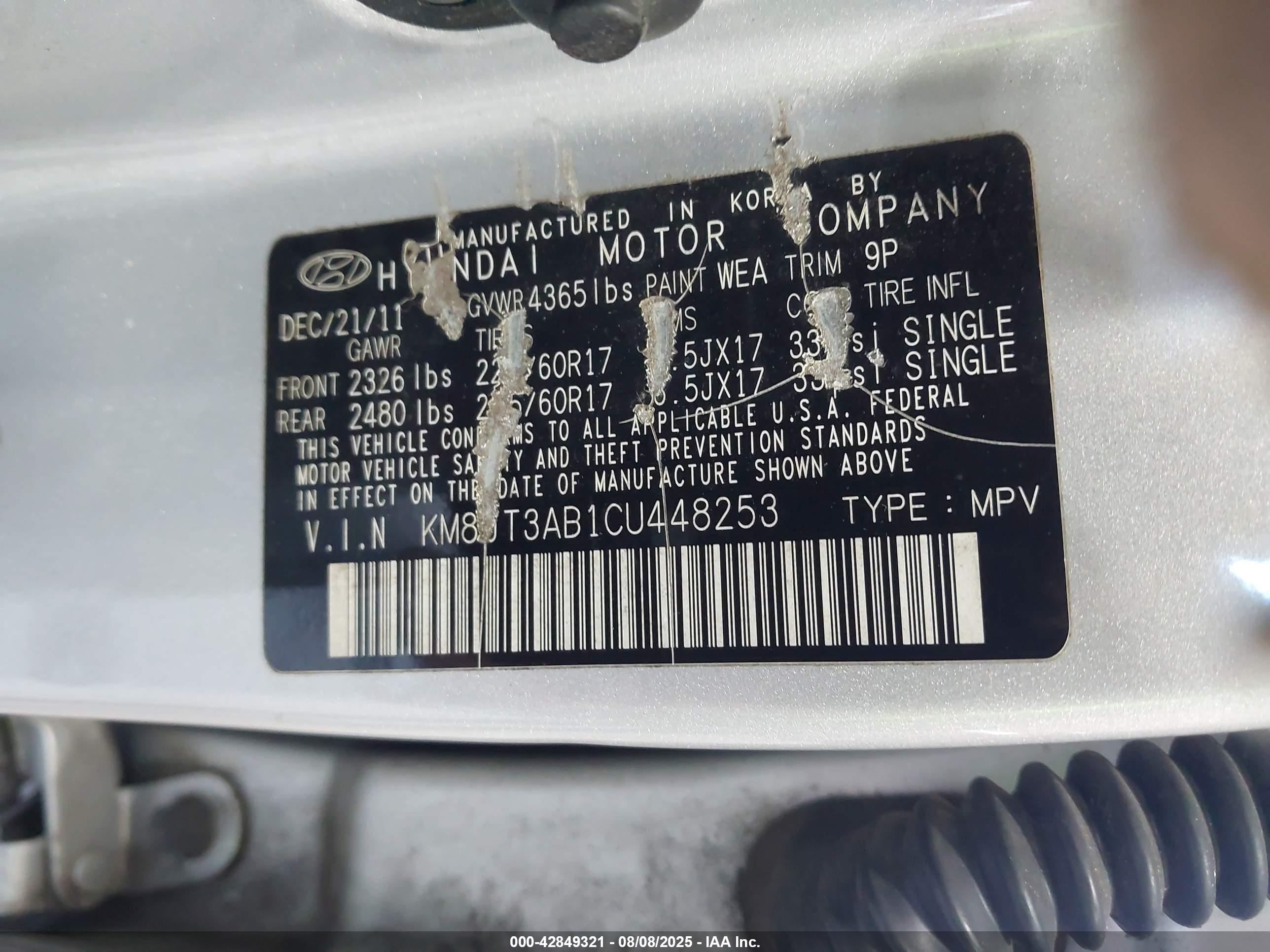 HYUNDAI TUCSON image 9