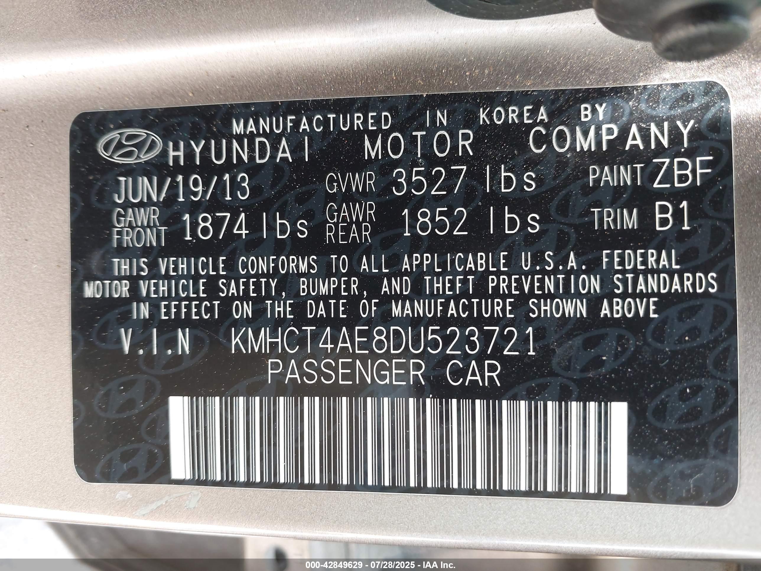 HYUNDAI ACCENT image 9