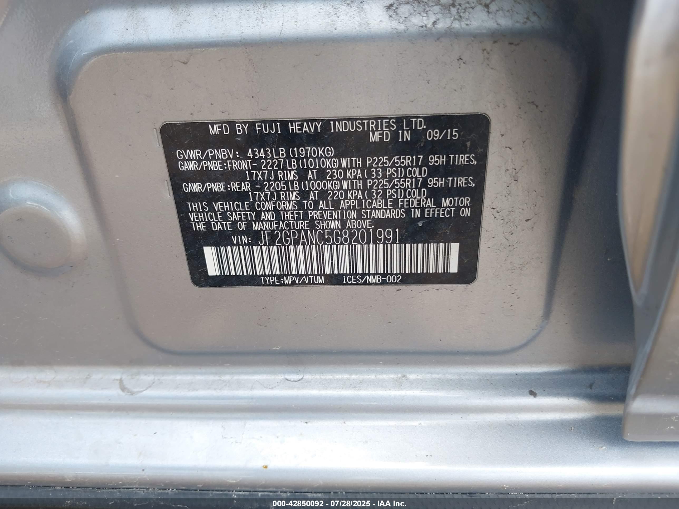 SUBARU CROSSTREK image 9
