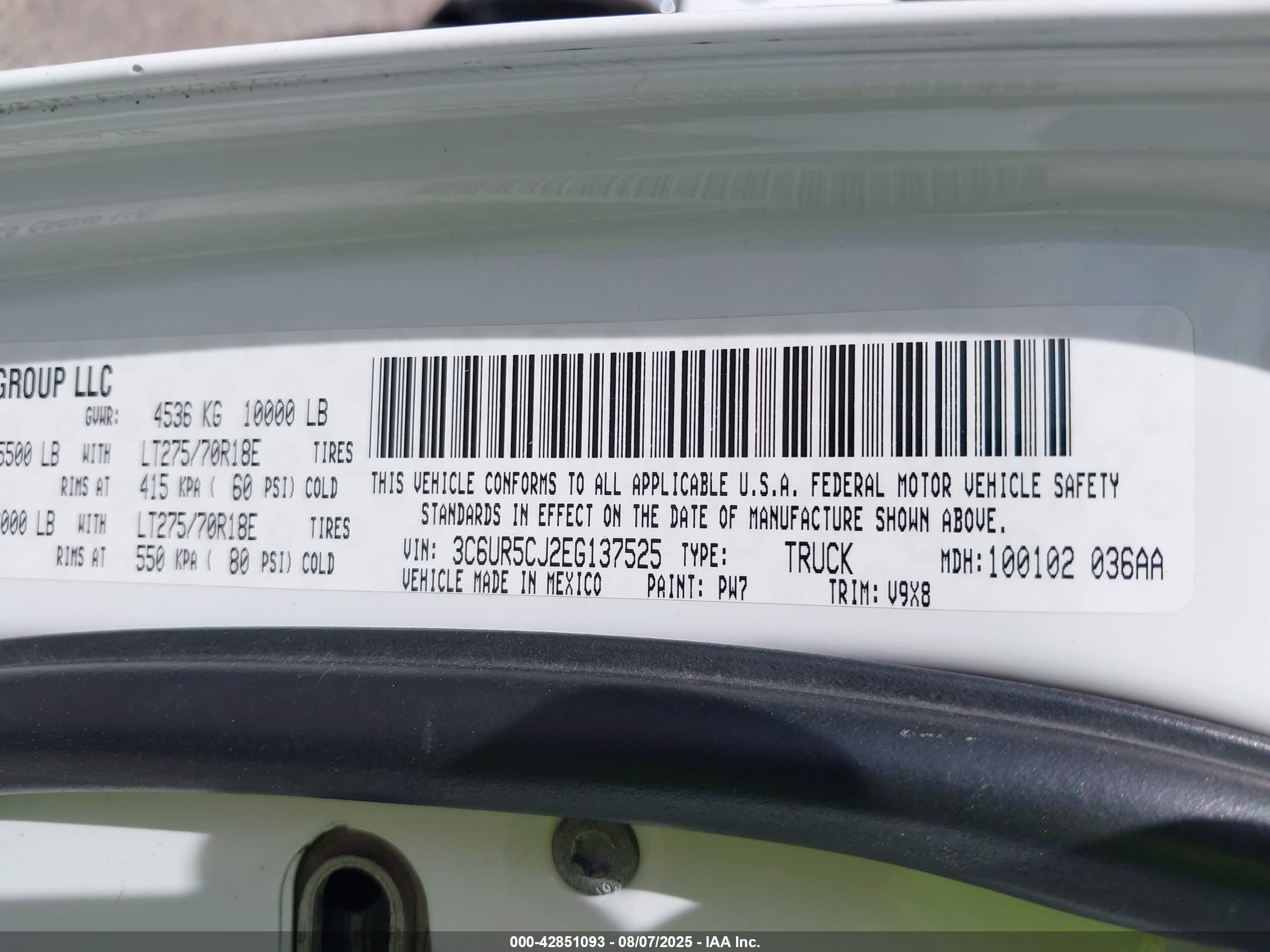 RAM 2500 image 9
