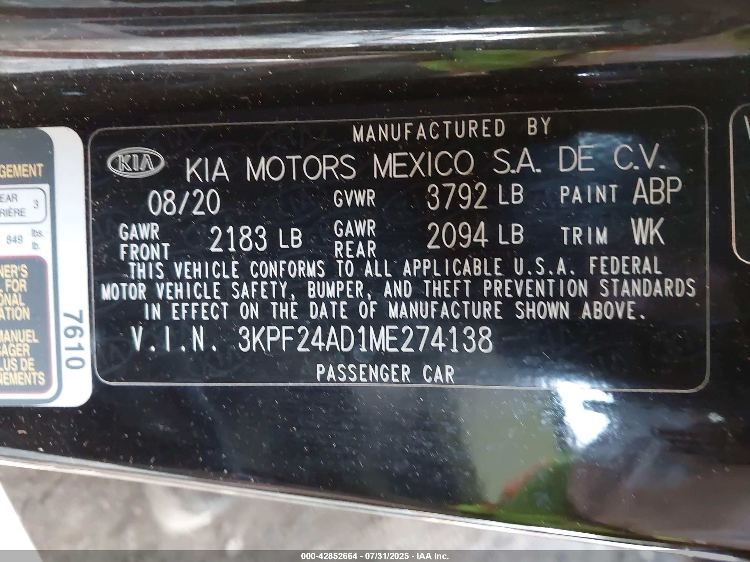 KIA FORTE image 9