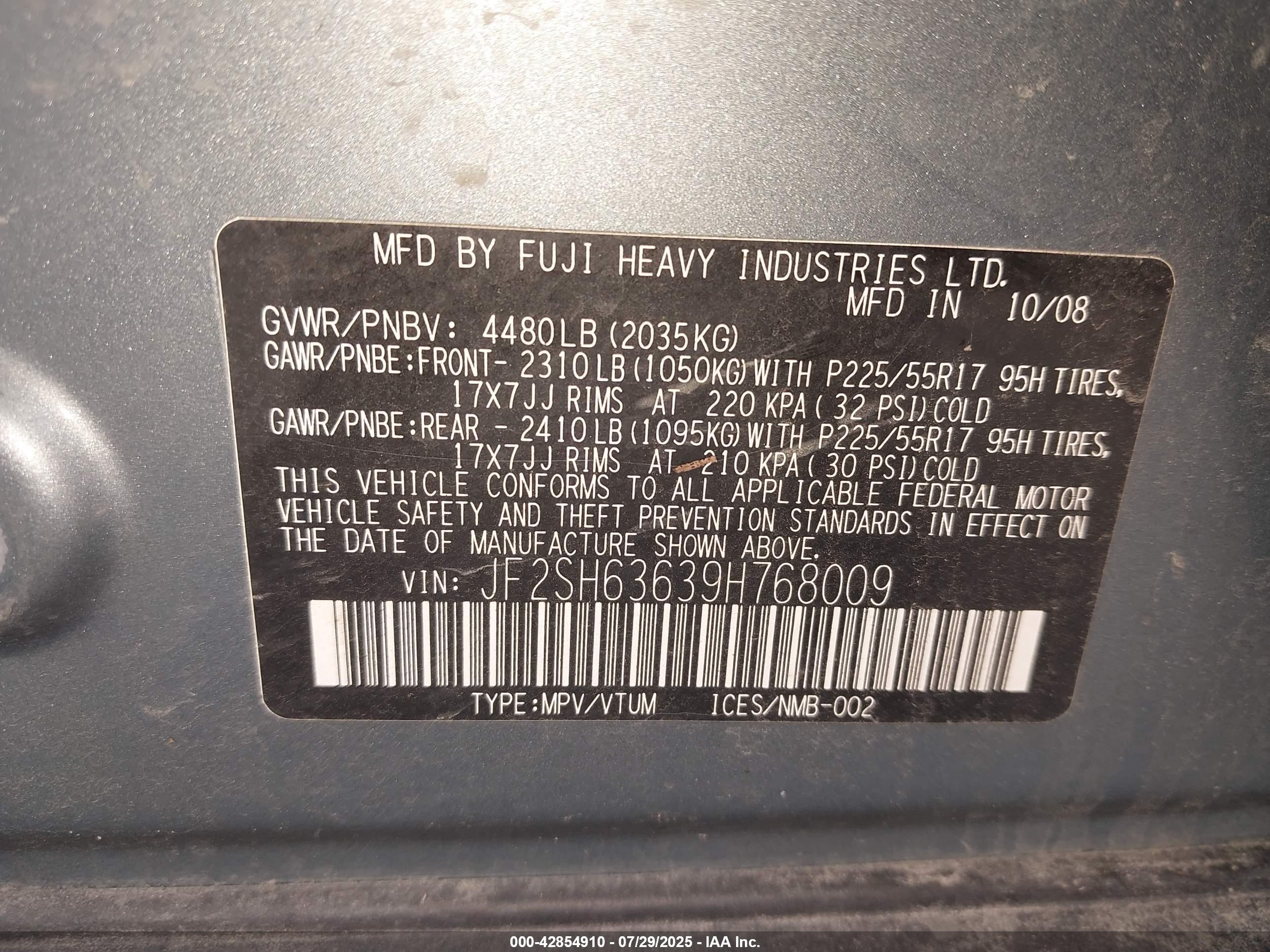 SUBARU FORESTER image 9