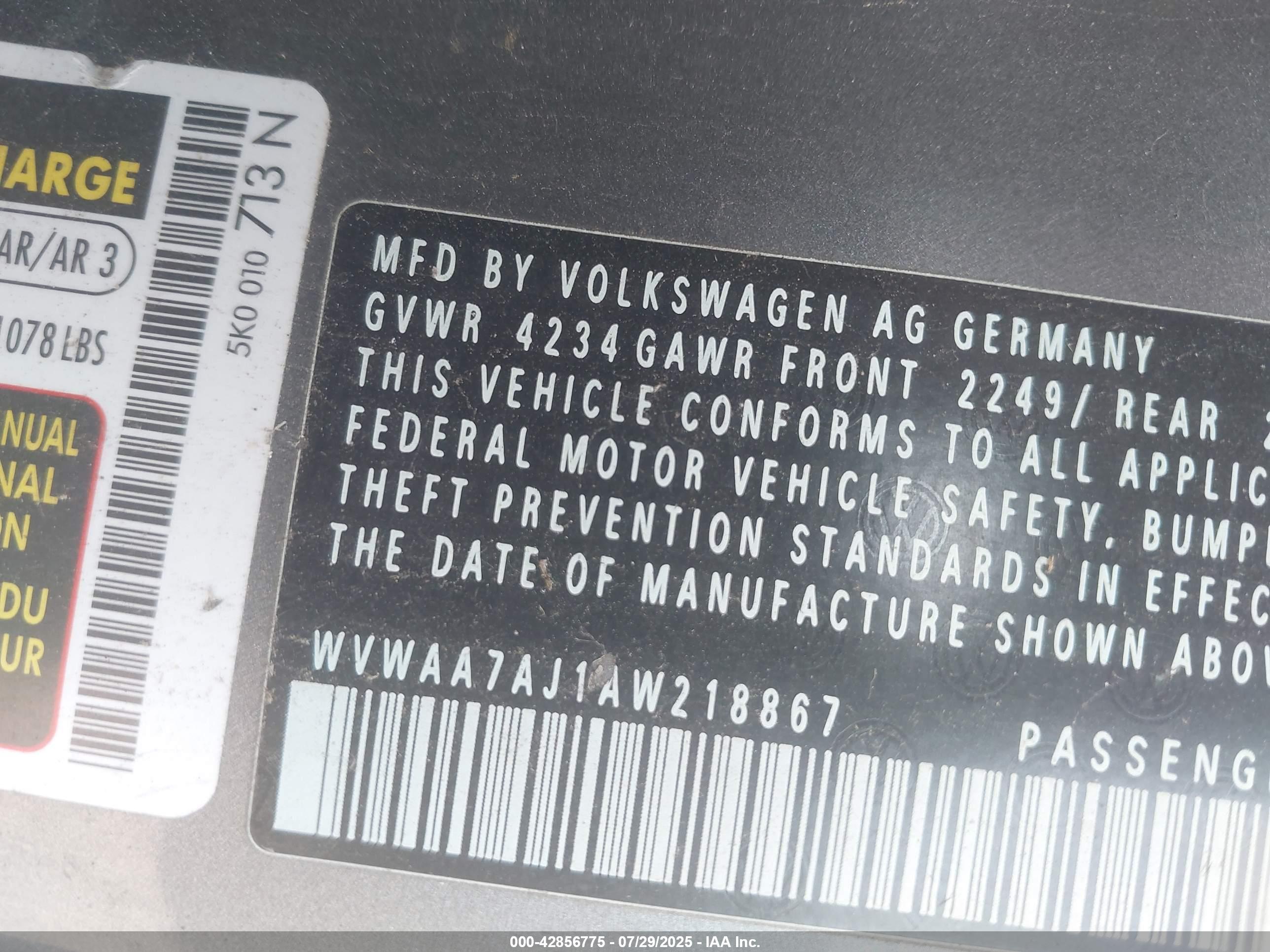 VOLKSWAGEN GOLF image 9