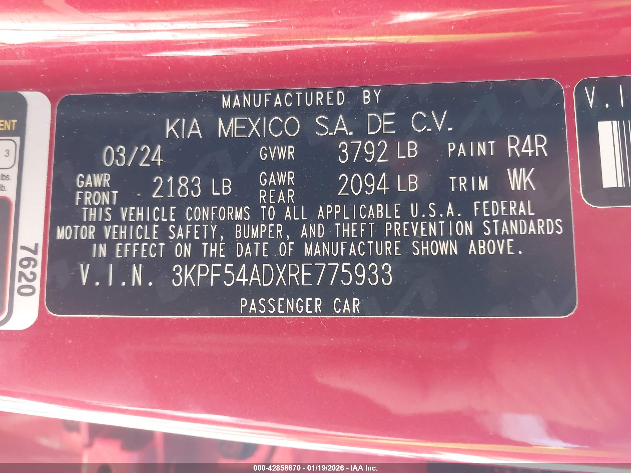 KIA FORTE image 9