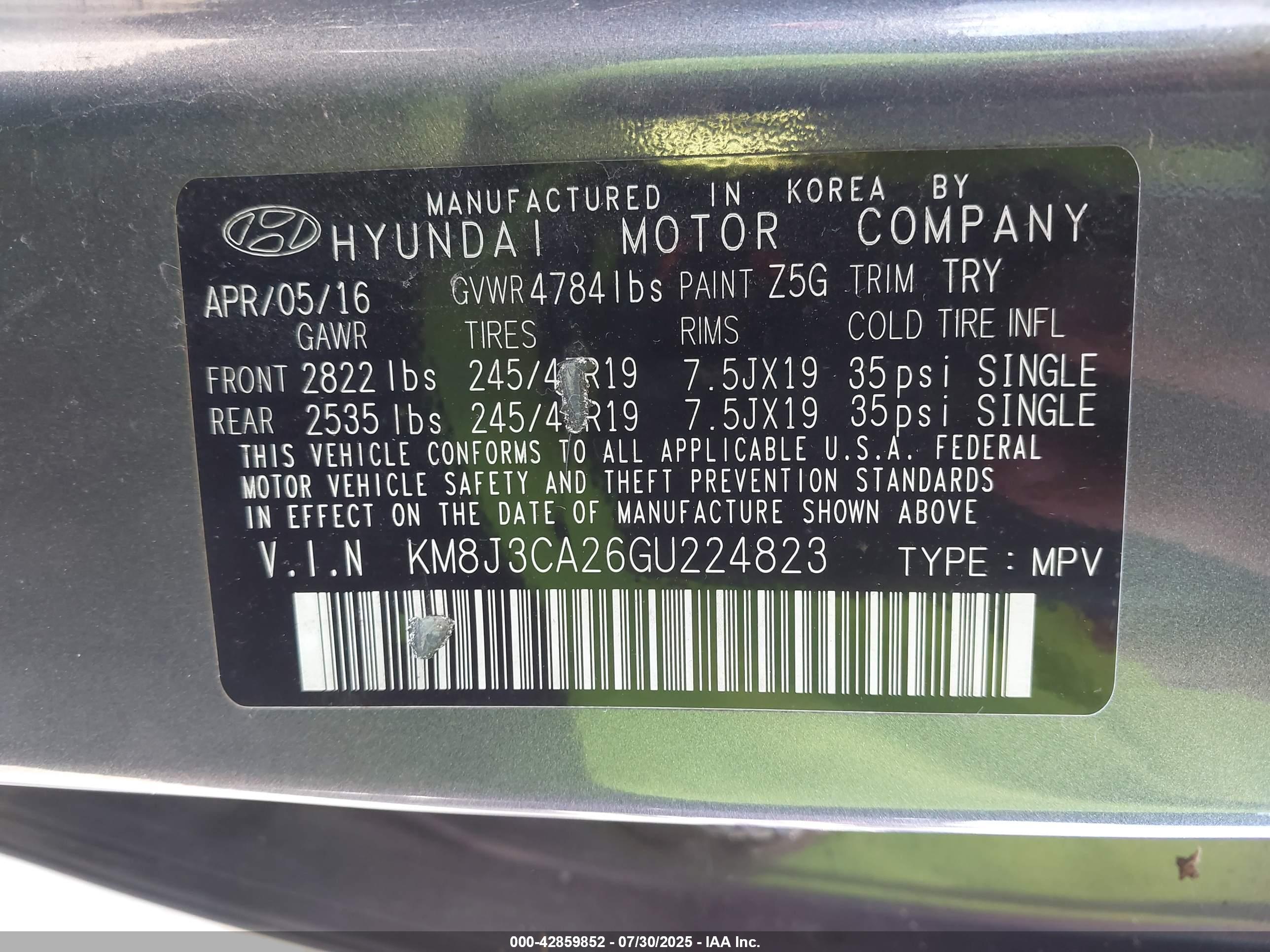 HYUNDAI TUCSON image 9