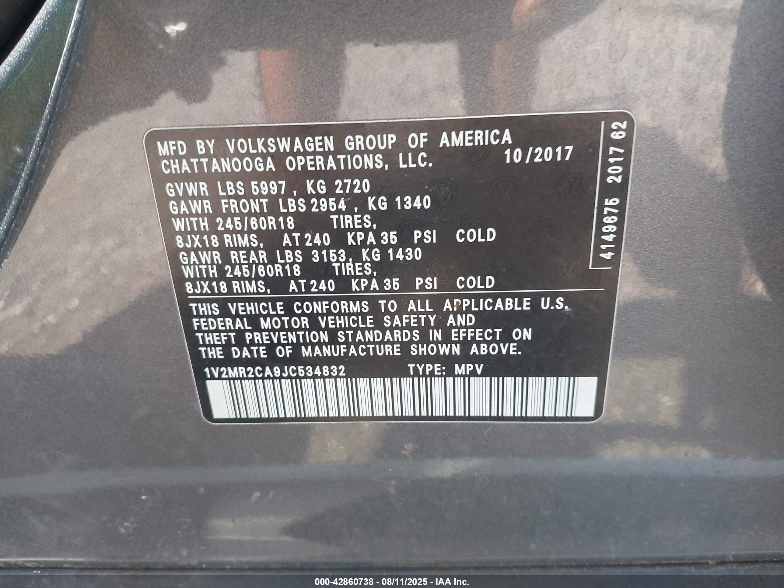 VOLKSWAGEN ATLAS image 9