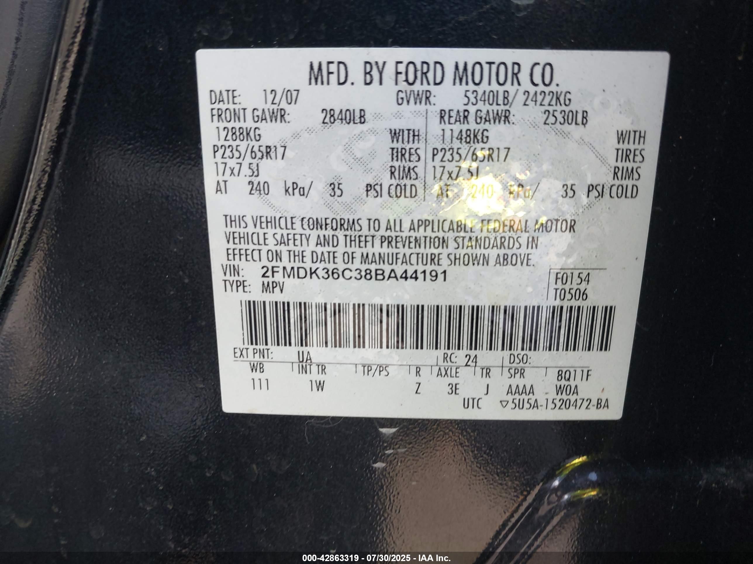 FORD EDGE image 9