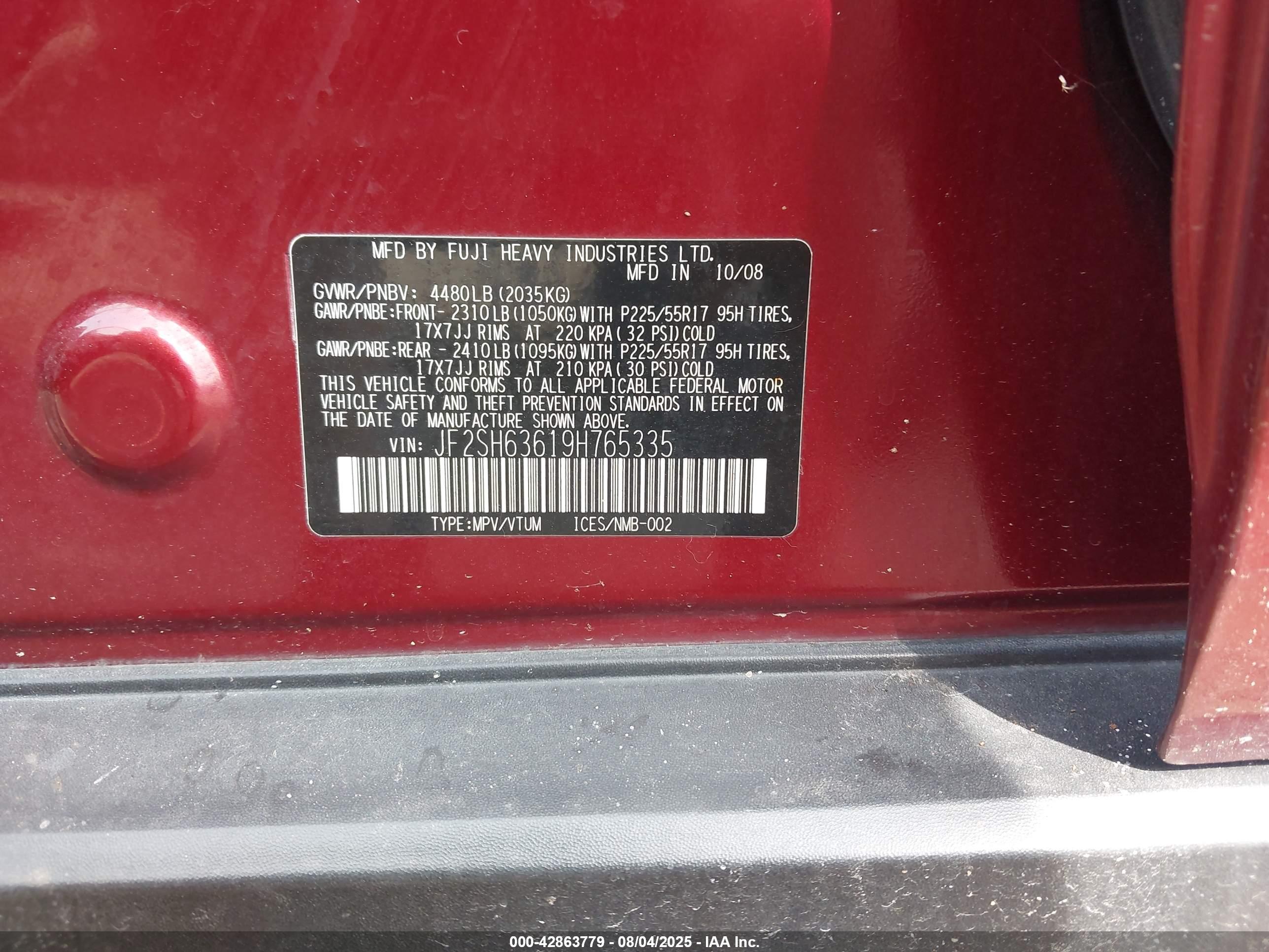 SUBARU FORESTER image 9