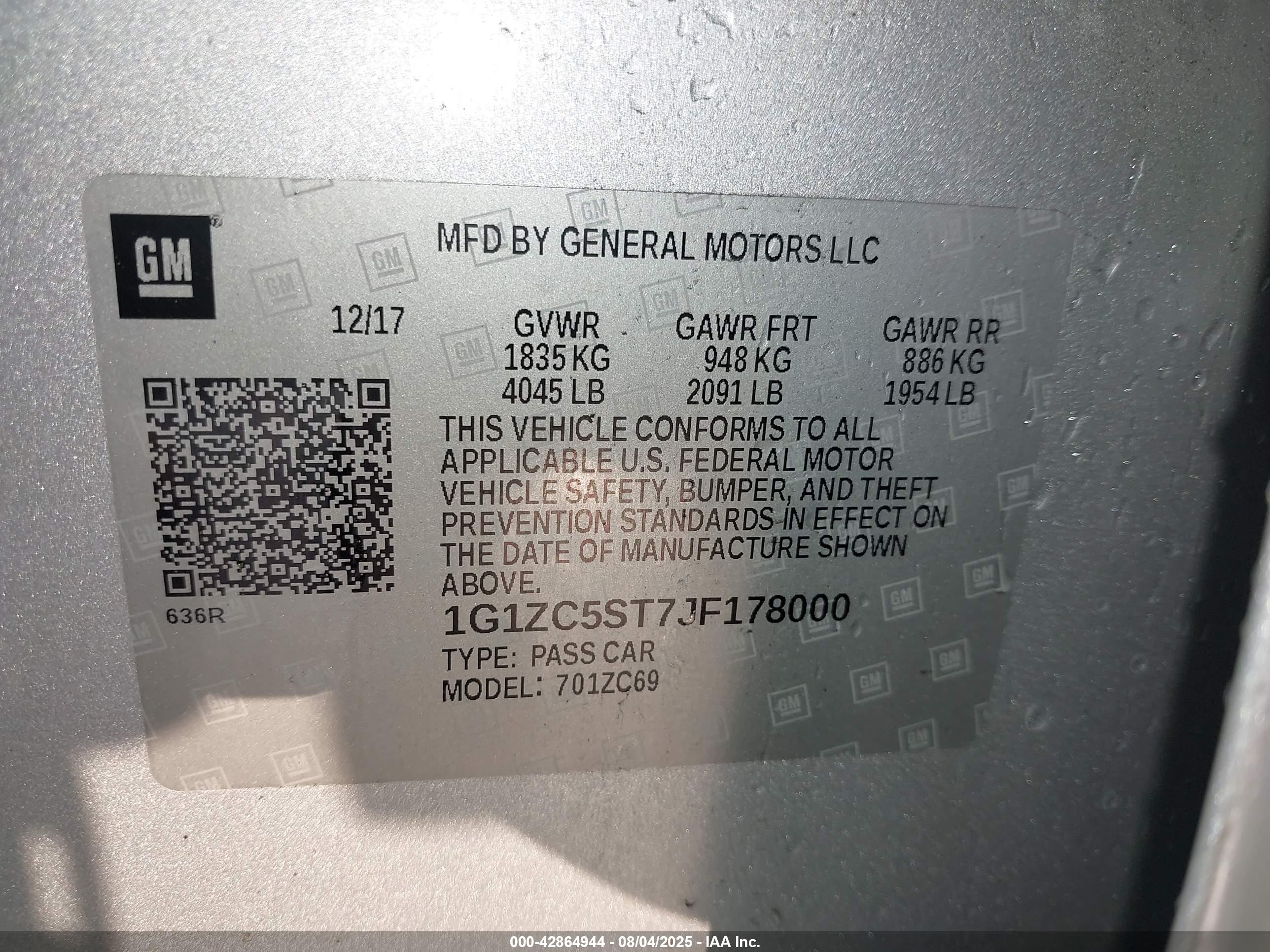 CHEVROLET MALIBU image 9