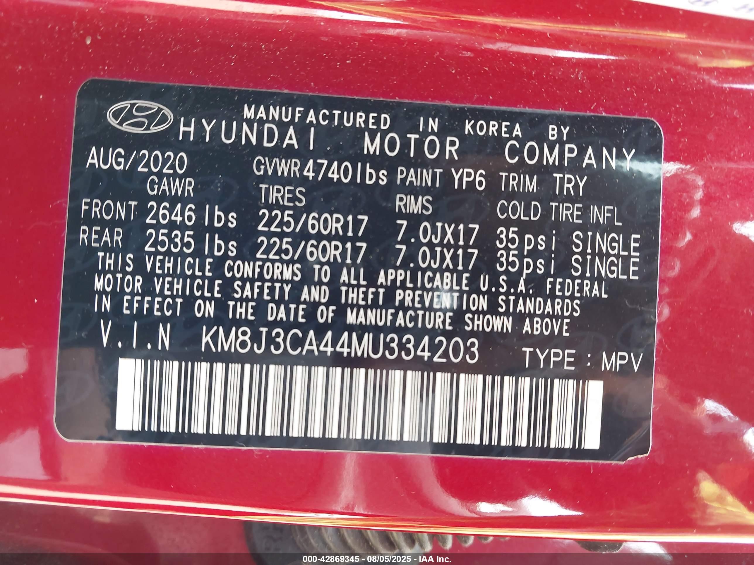 HYUNDAI TUCSON image 9