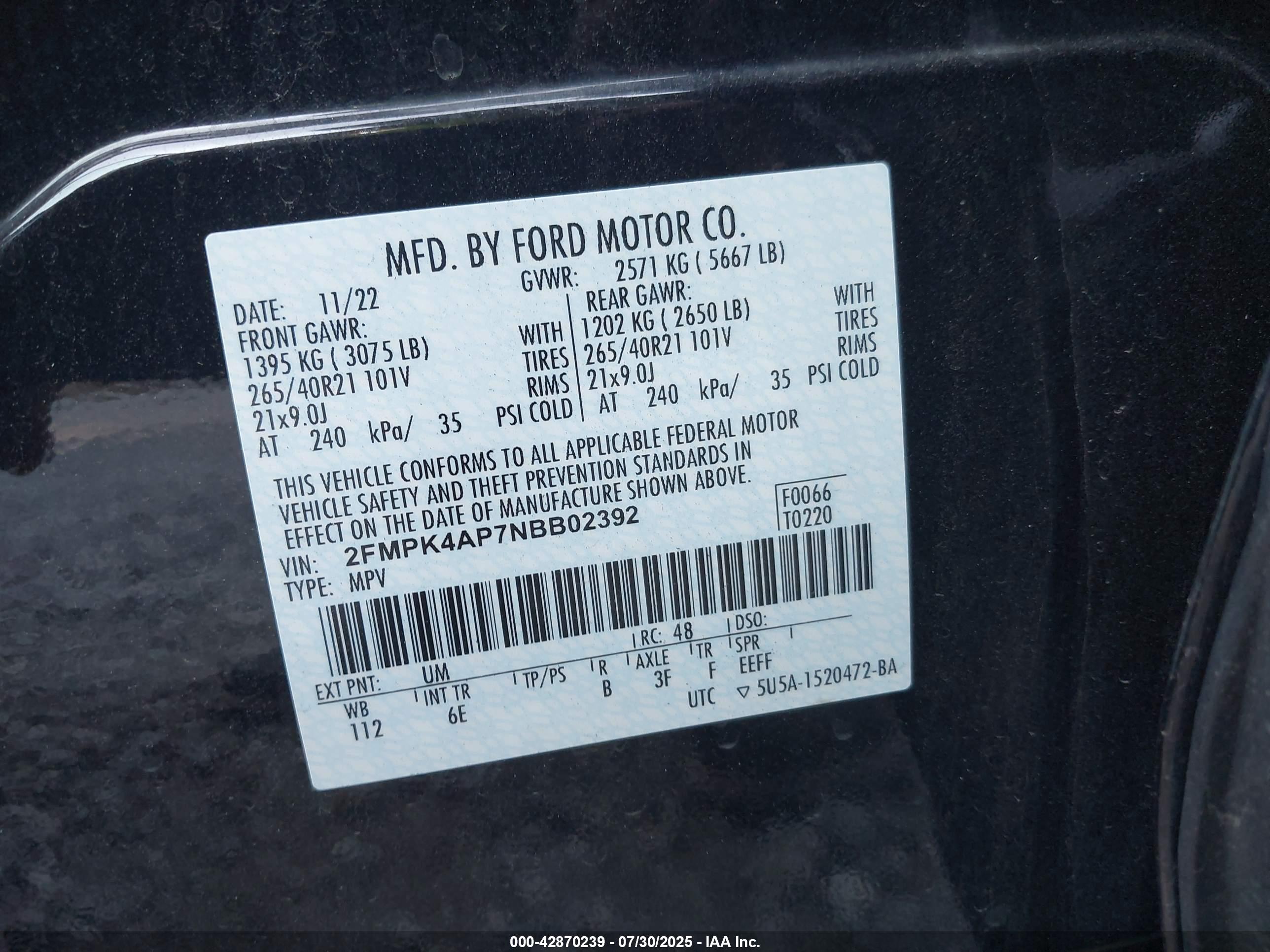 FORD EDGE image 9