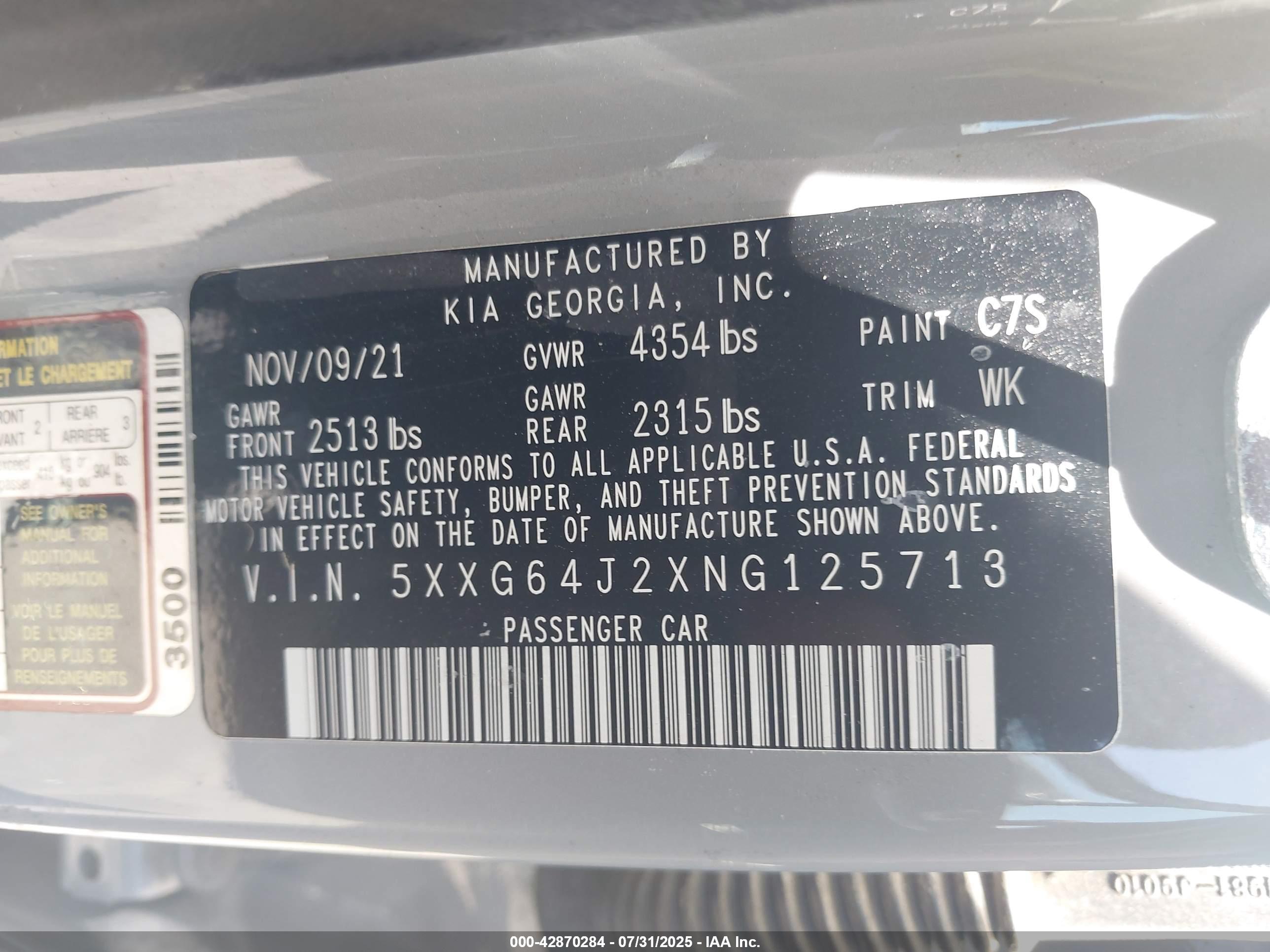 KIA K5 image 9