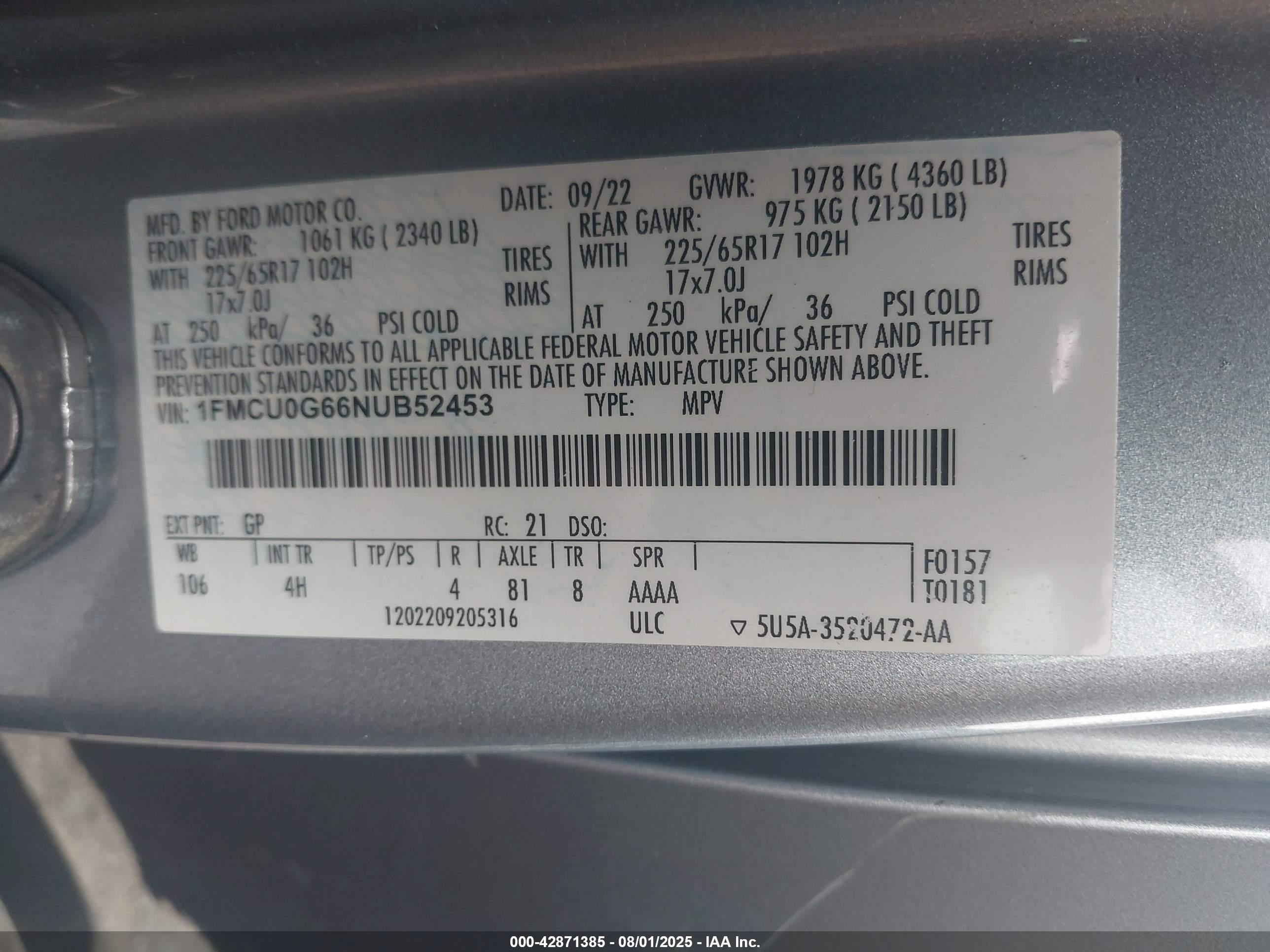 FORD ESCAPE image 9