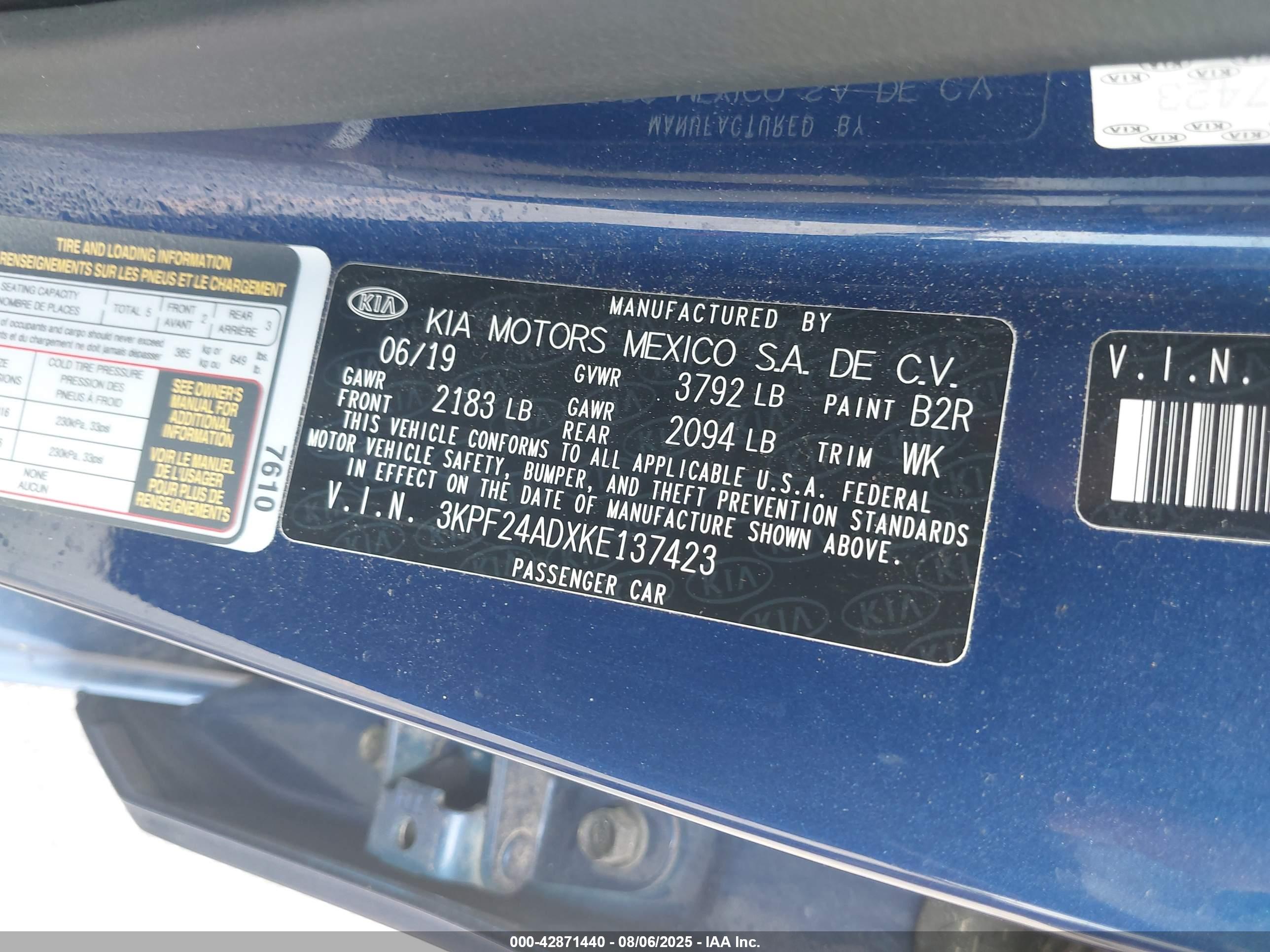 KIA FORTE image 9