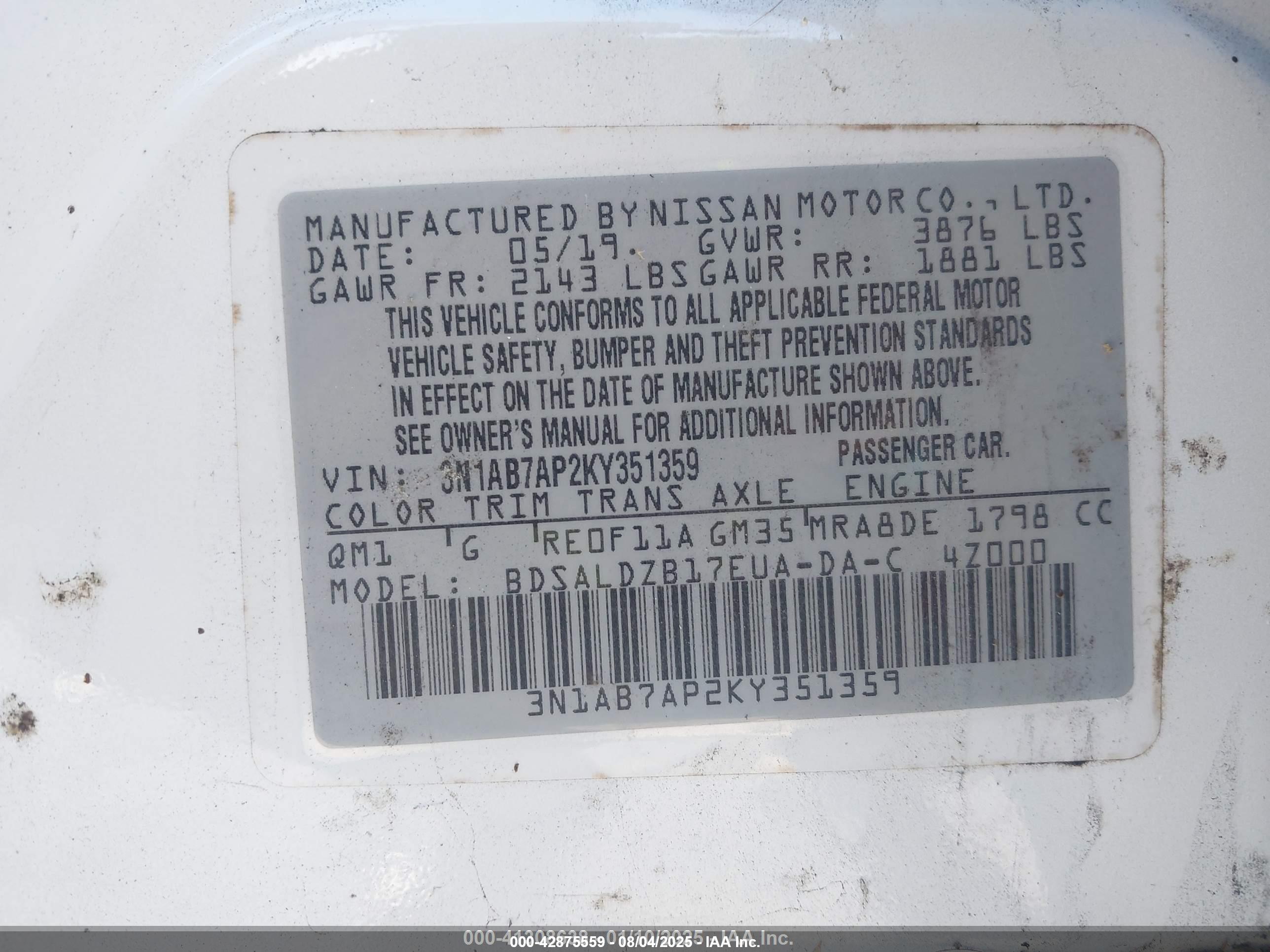 NISSAN SENTRA image 9