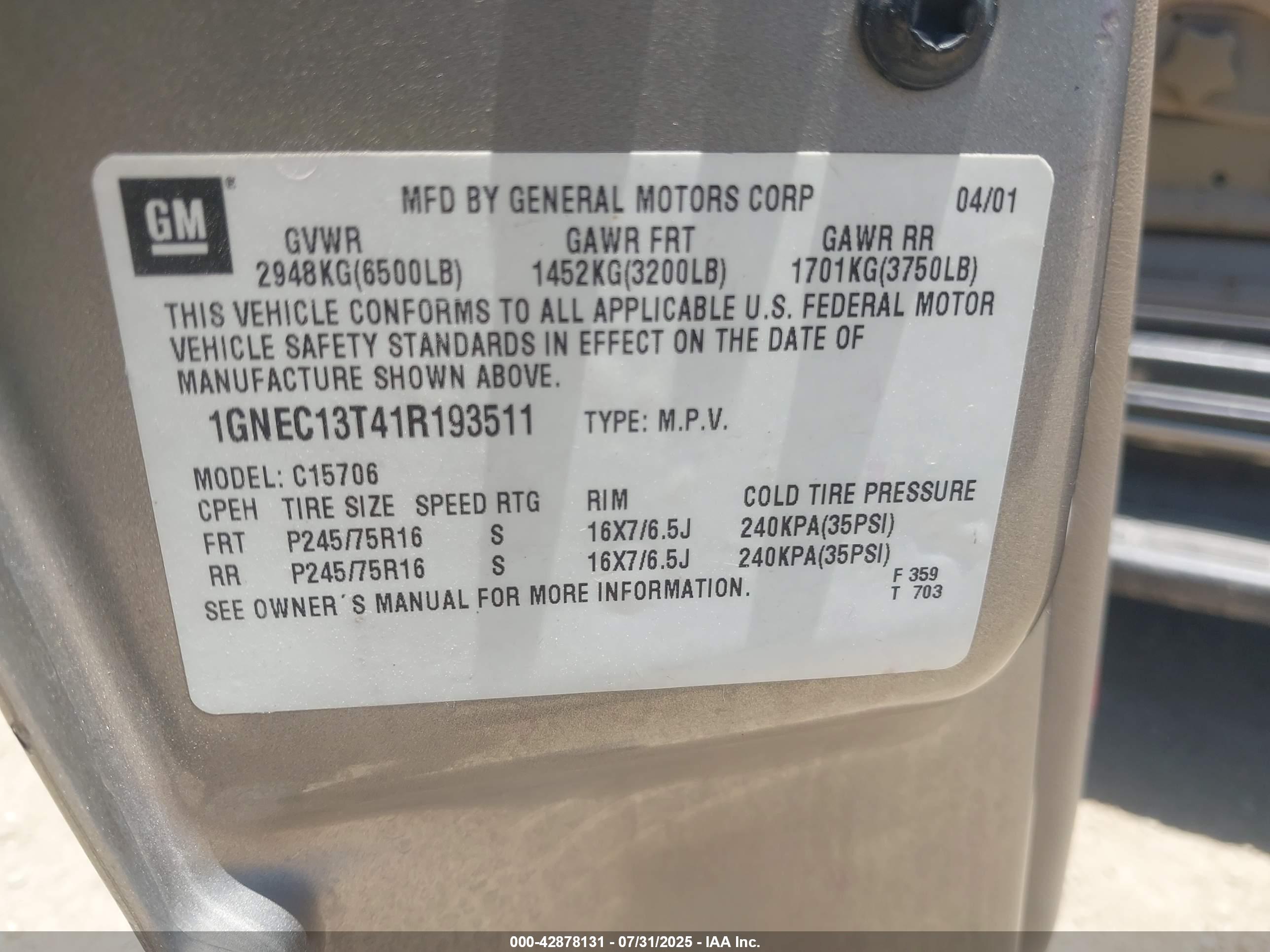 CHEVROLET TAHOE image 9