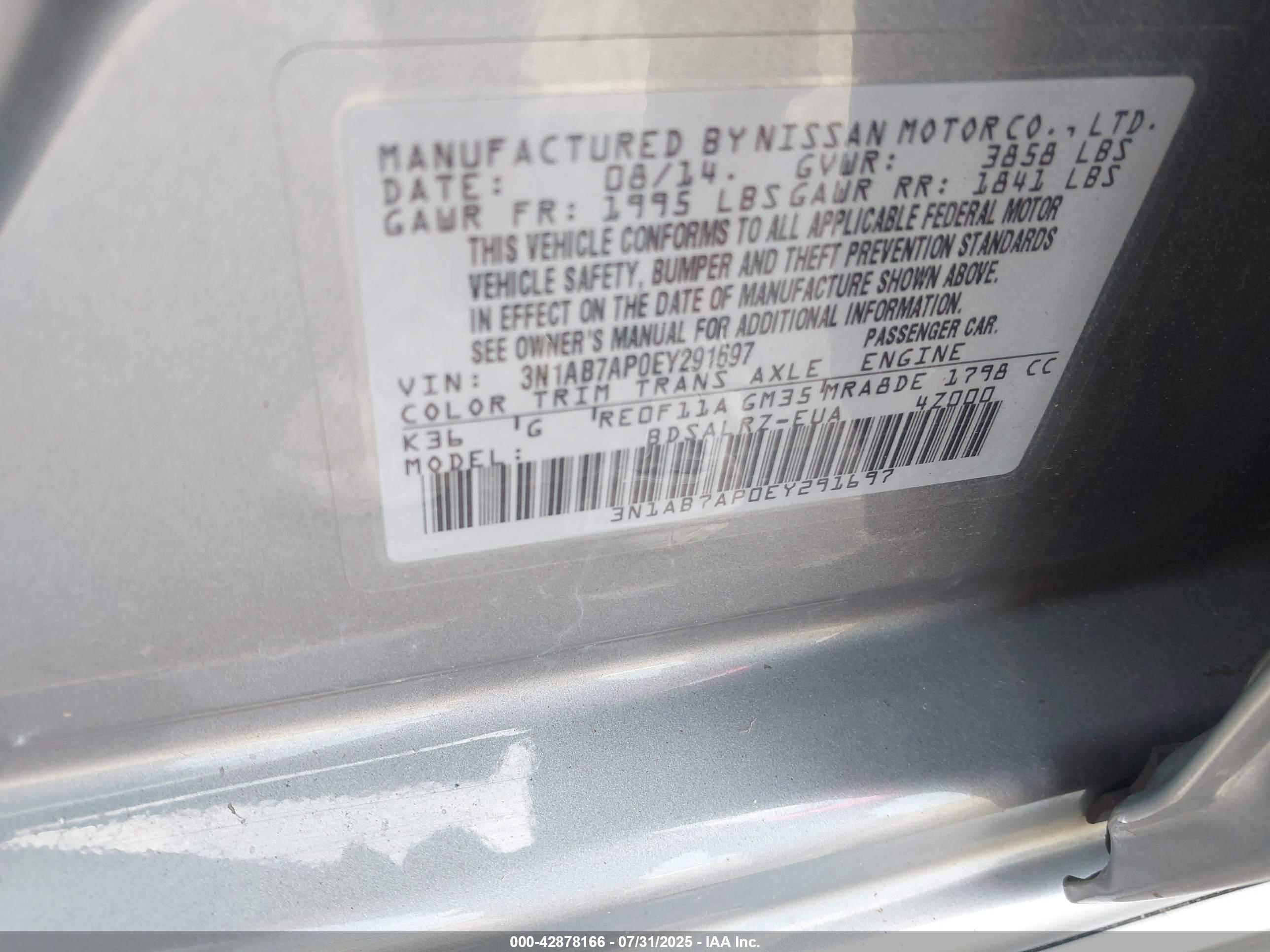 NISSAN SENTRA image 9