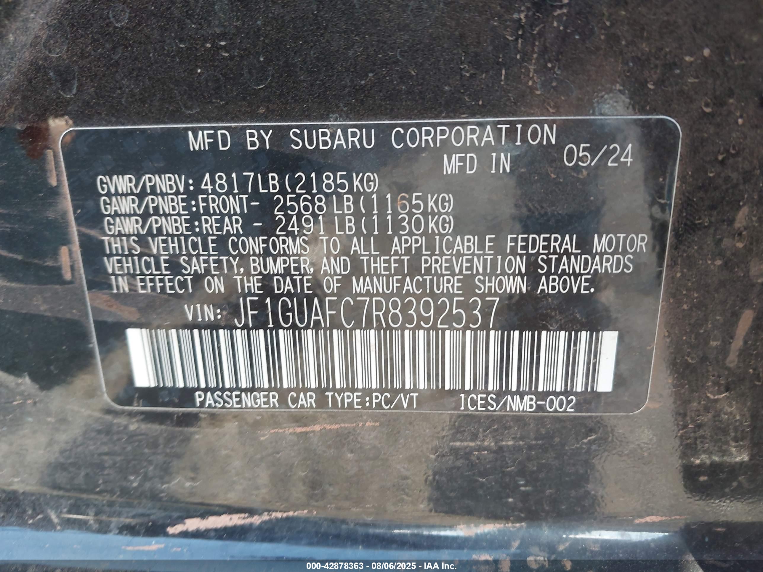 SUBARU IMPREZA image 9