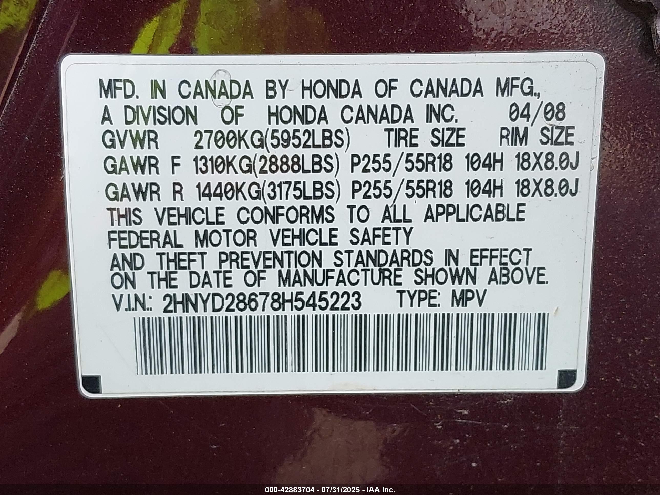 ACURA MDX image 9