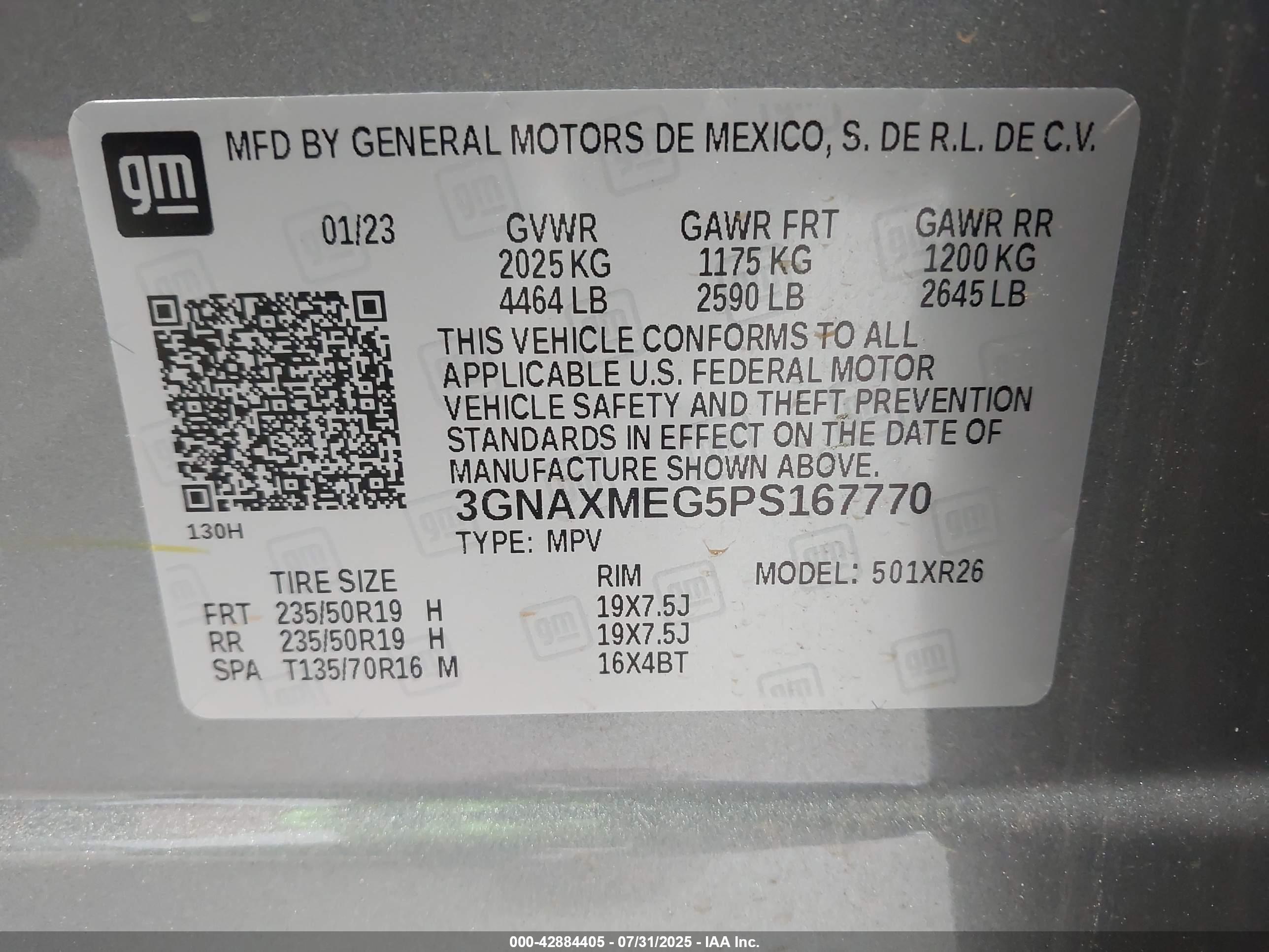 CHEVROLET EQUINOX image 9