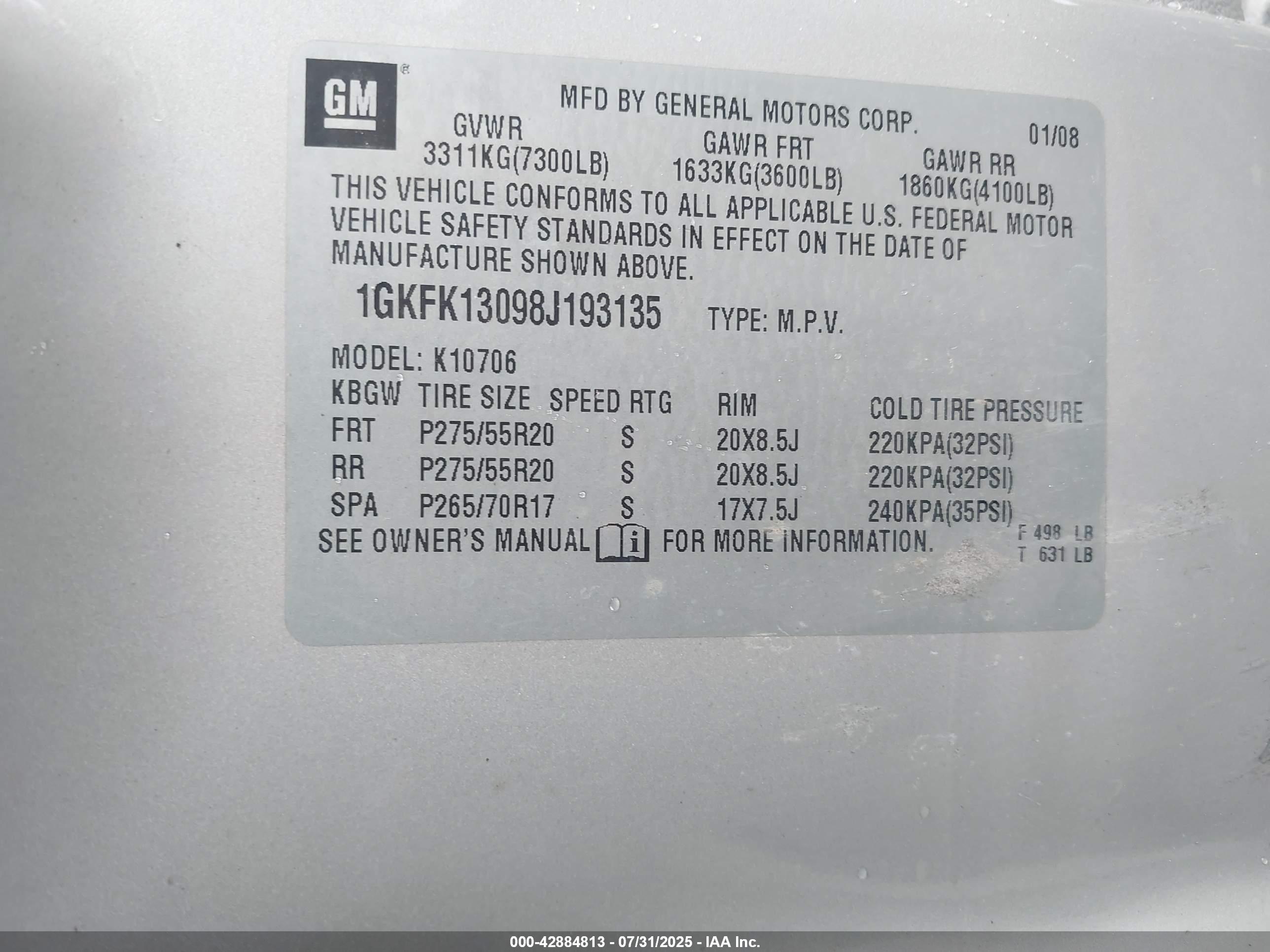 GMC YUKON image 9