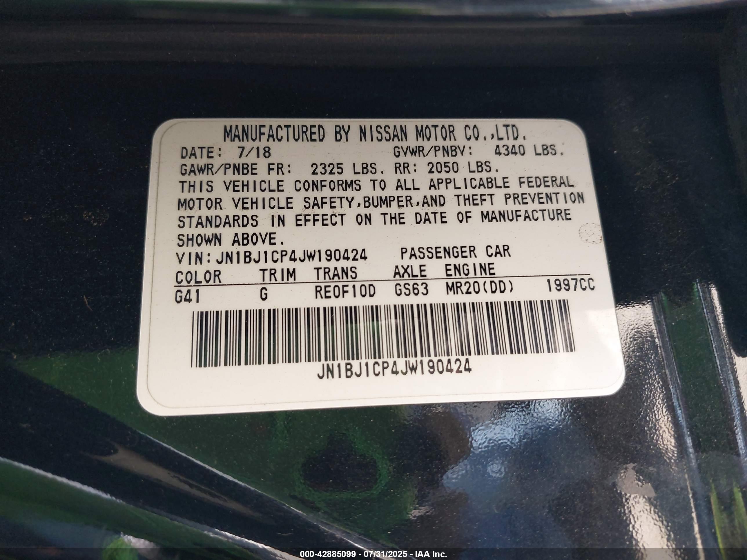 NISSAN ROGUE image 9