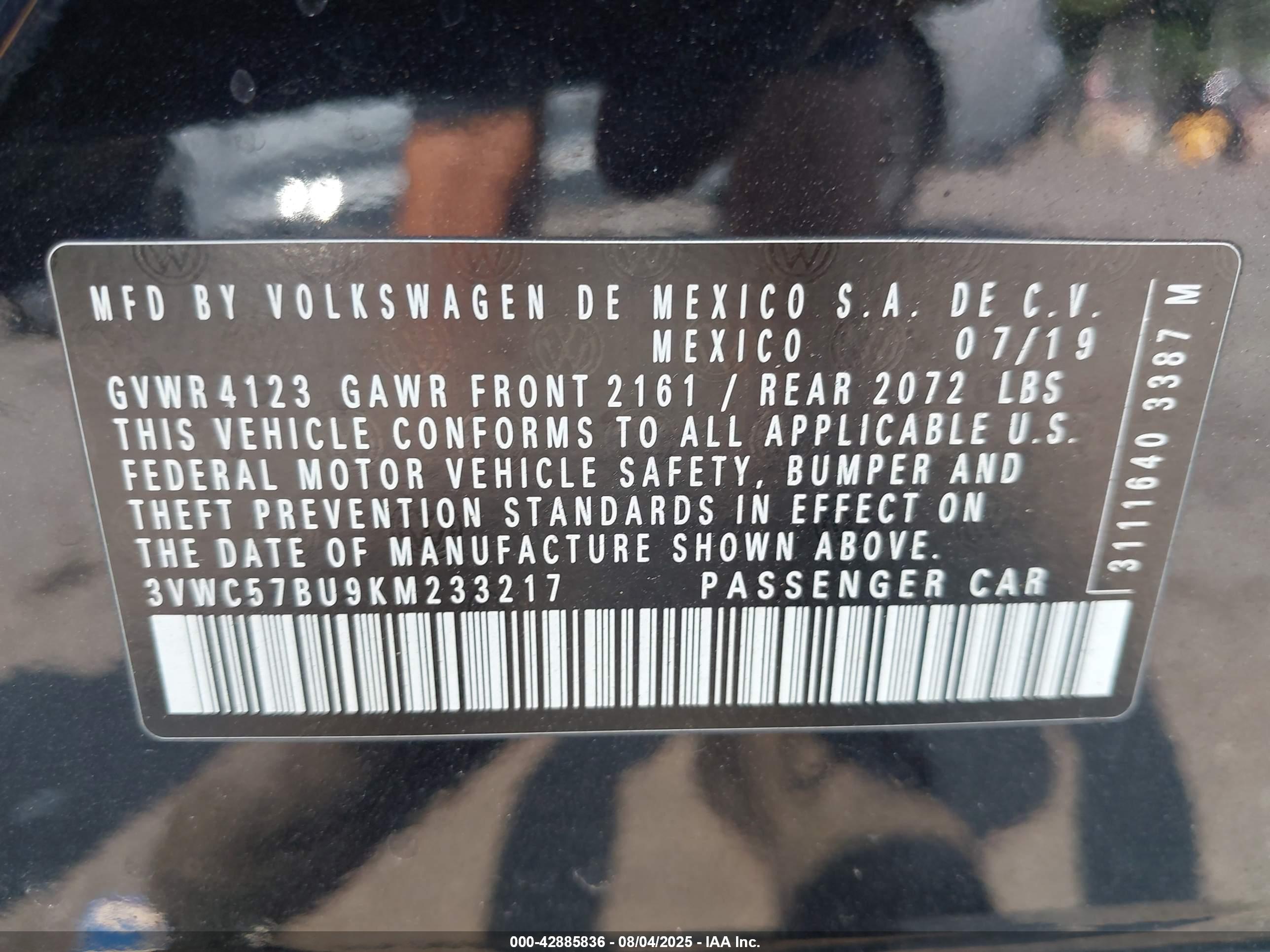 VOLKSWAGEN JETTA image 9